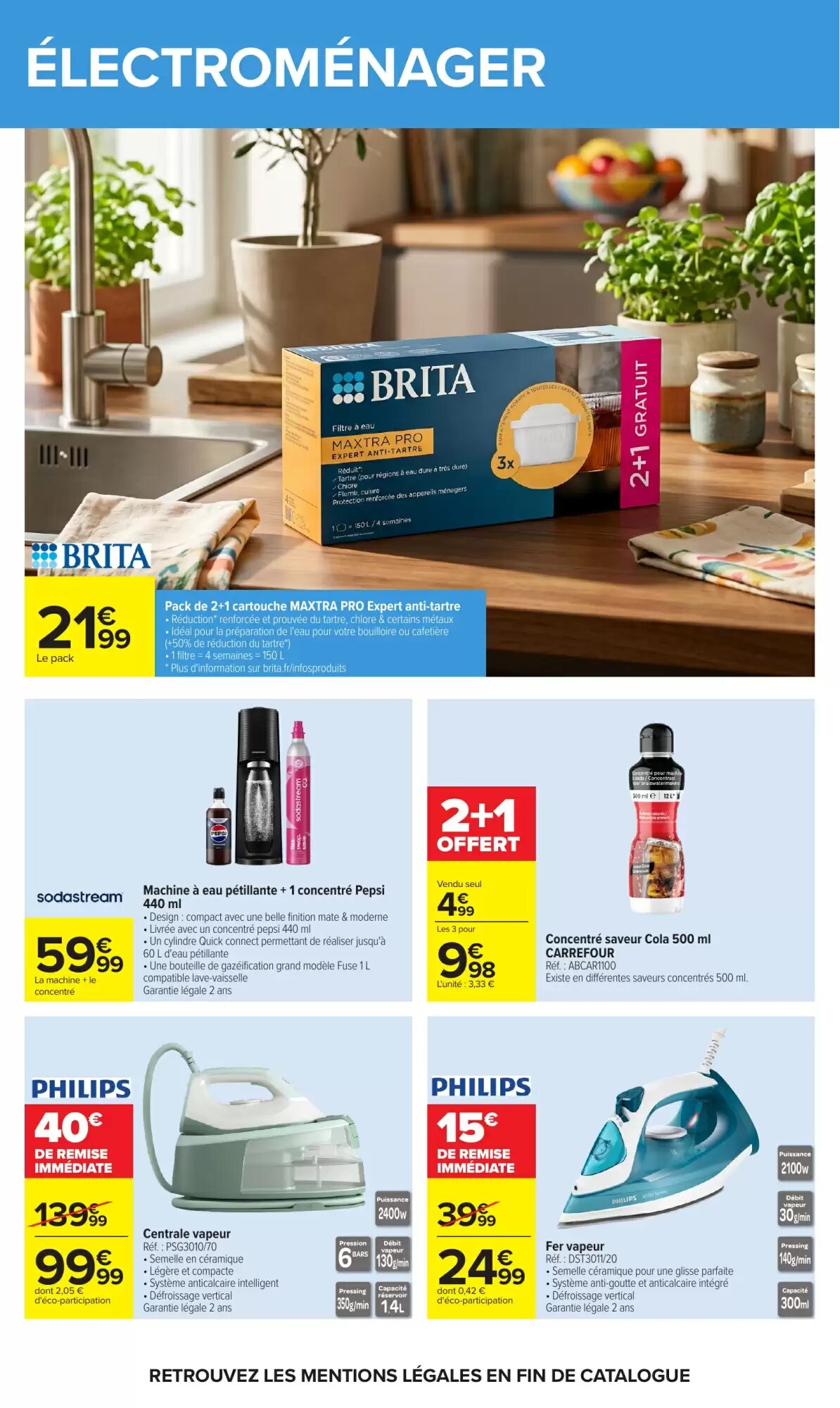 Prospectus promotionnel Carrefour valable à partir du 21/07/2026 - Page 65.