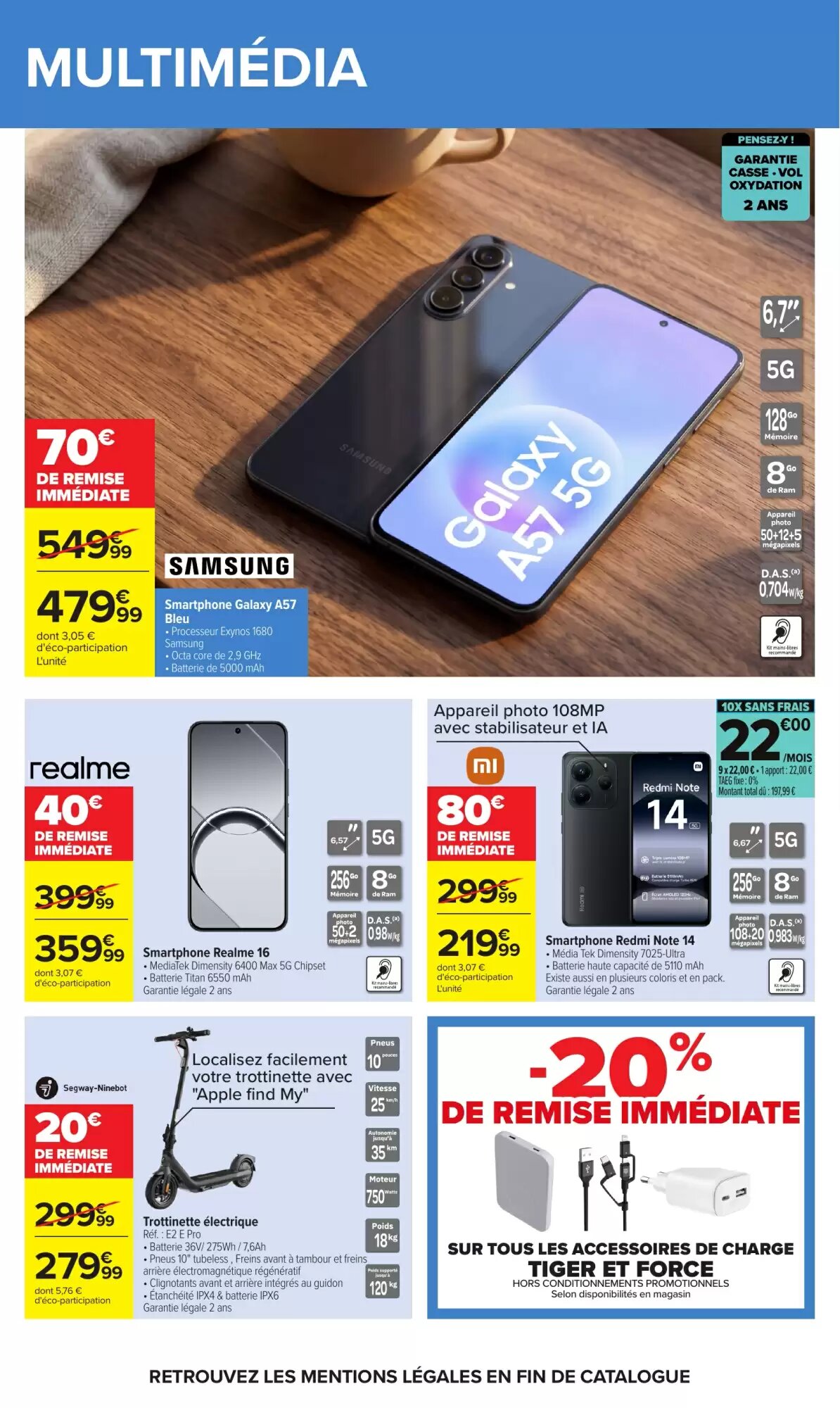 Prospectus promotionnel Carrefour valable à partir du 21/07/2026 - Page 70.