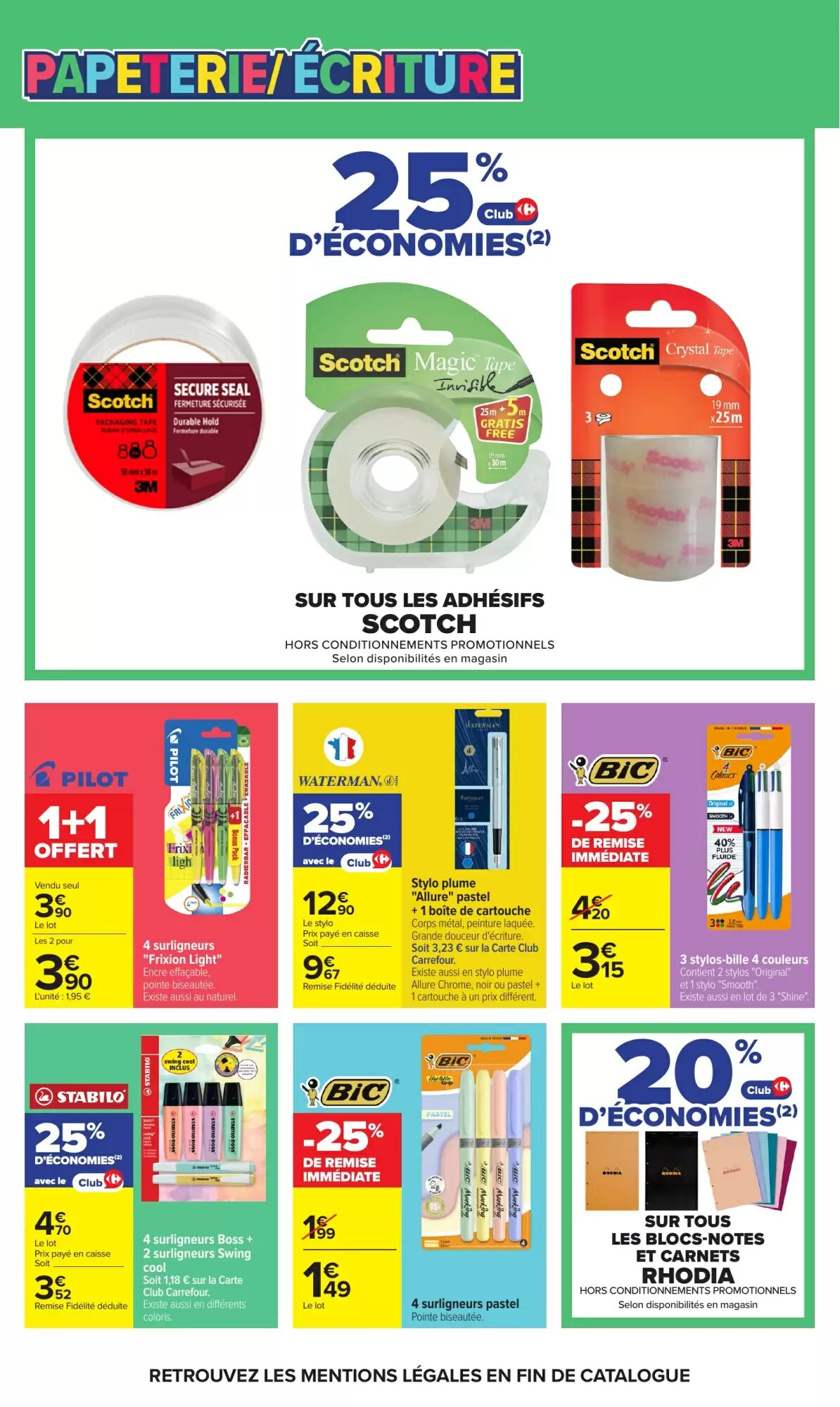 Prospectus promotionnel Carrefour valable à partir du 21/07/2026 - Page 72.