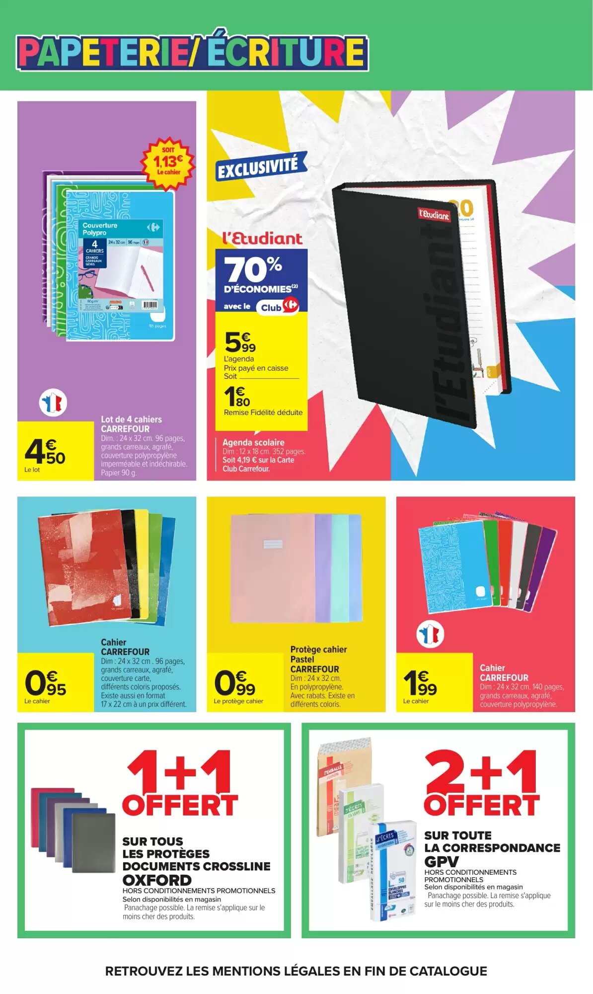 Prospectus promotionnel Carrefour valable à partir du 21/07/2026 - Page 73.