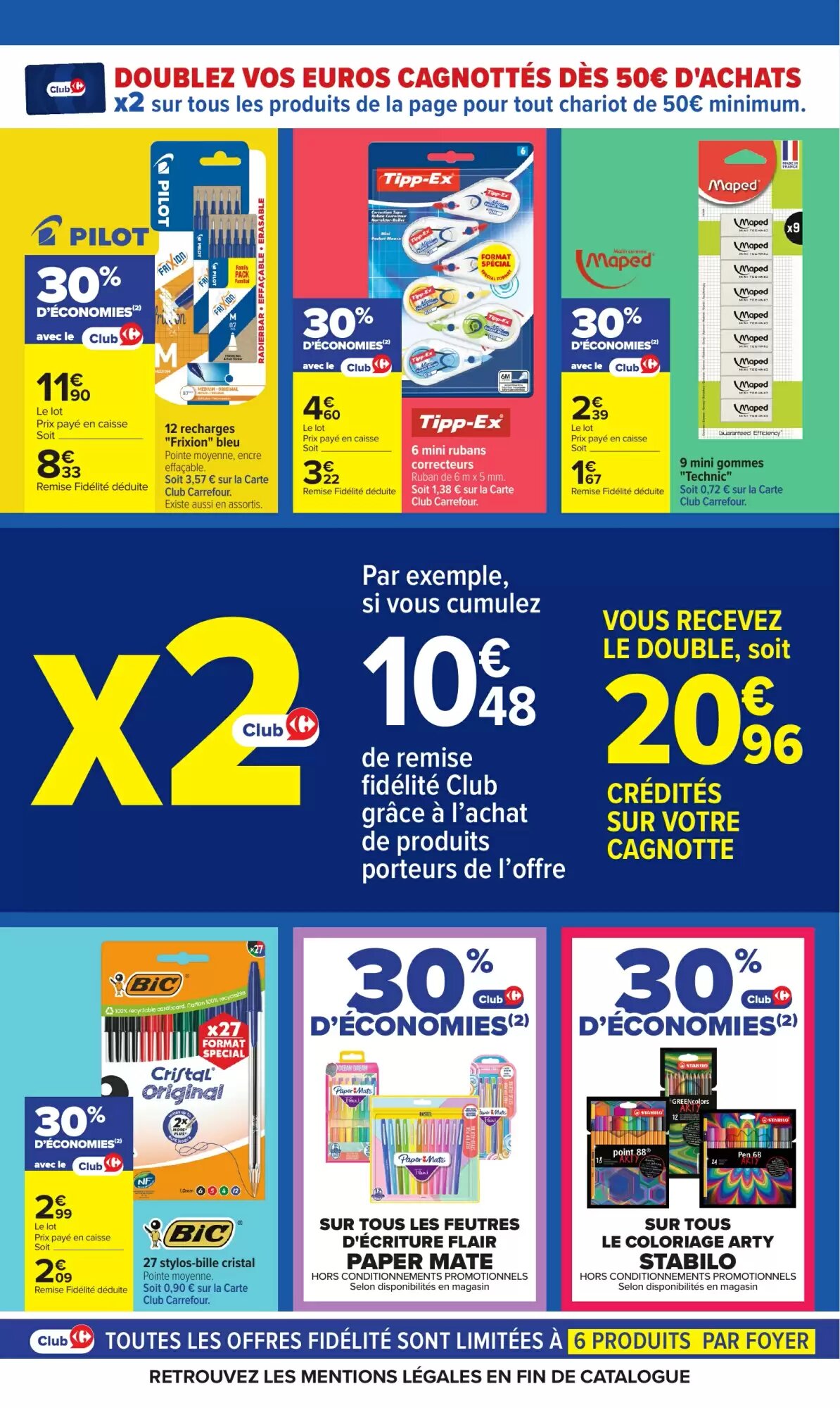 Prospectus promotionnel Carrefour valable à partir du 21/07/2026 - Page 74.