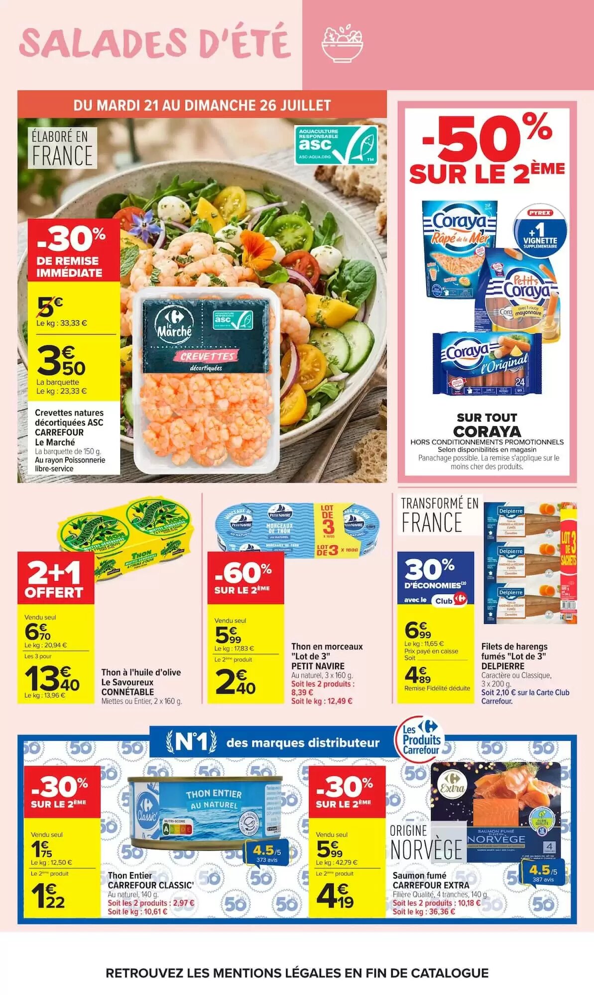 Prospectus promotionnel Carrefour Market valable à partir du 21/07/2026 - Page 12.
