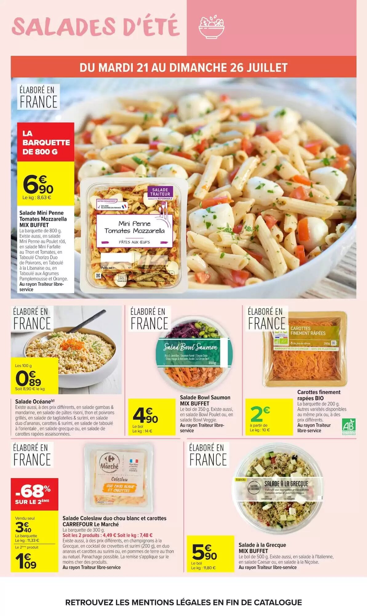 Prospectus promotionnel Carrefour Market valable à partir du 21/07/2026 - Page 14.