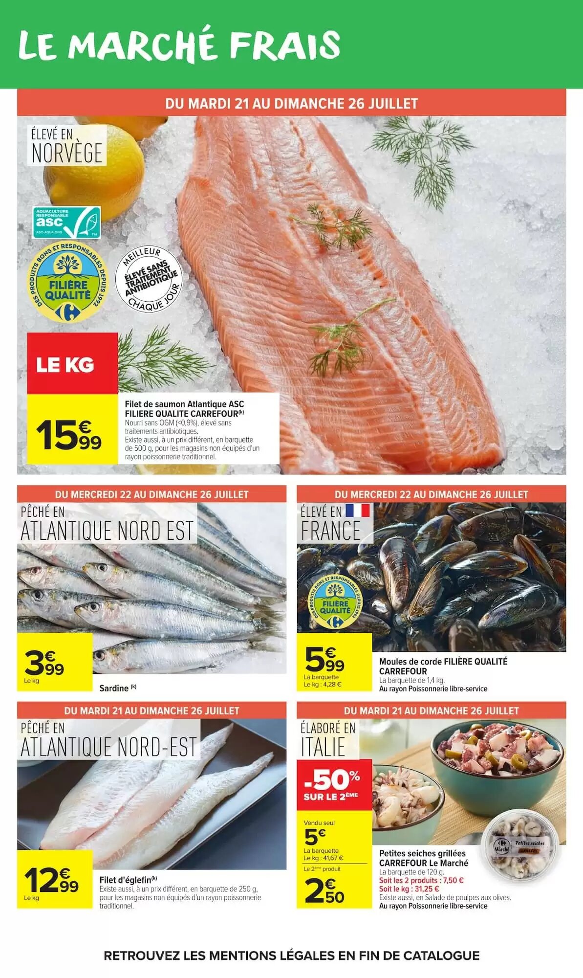 Prospectus promotionnel Carrefour Market valable à partir du 21/07/2026 - Page 17.