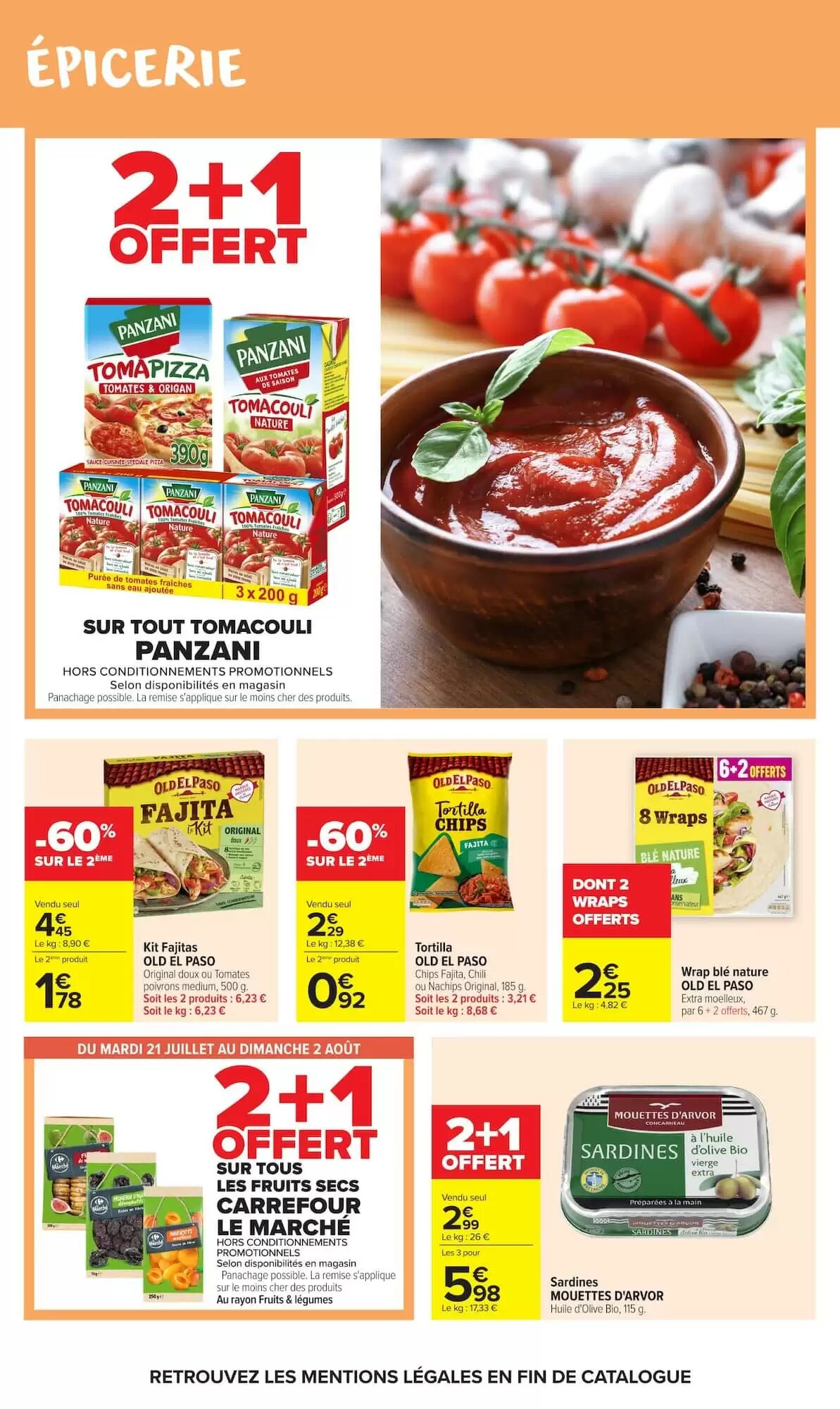Prospectus promotionnel Carrefour Market valable à partir du 21/07/2026 - Page 27.