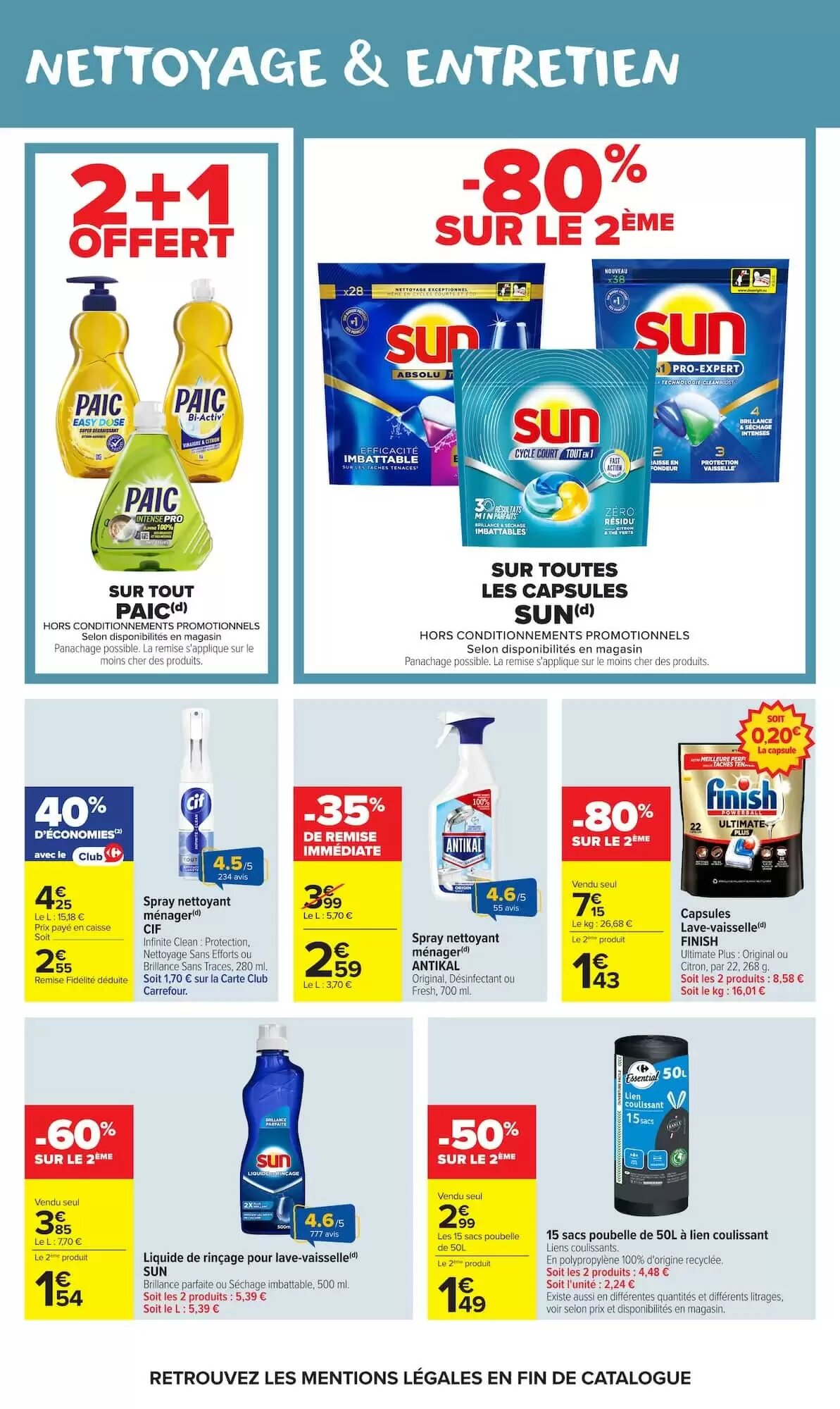 Prospectus promotionnel Carrefour Market valable à partir du 21/07/2026 - Page 36.