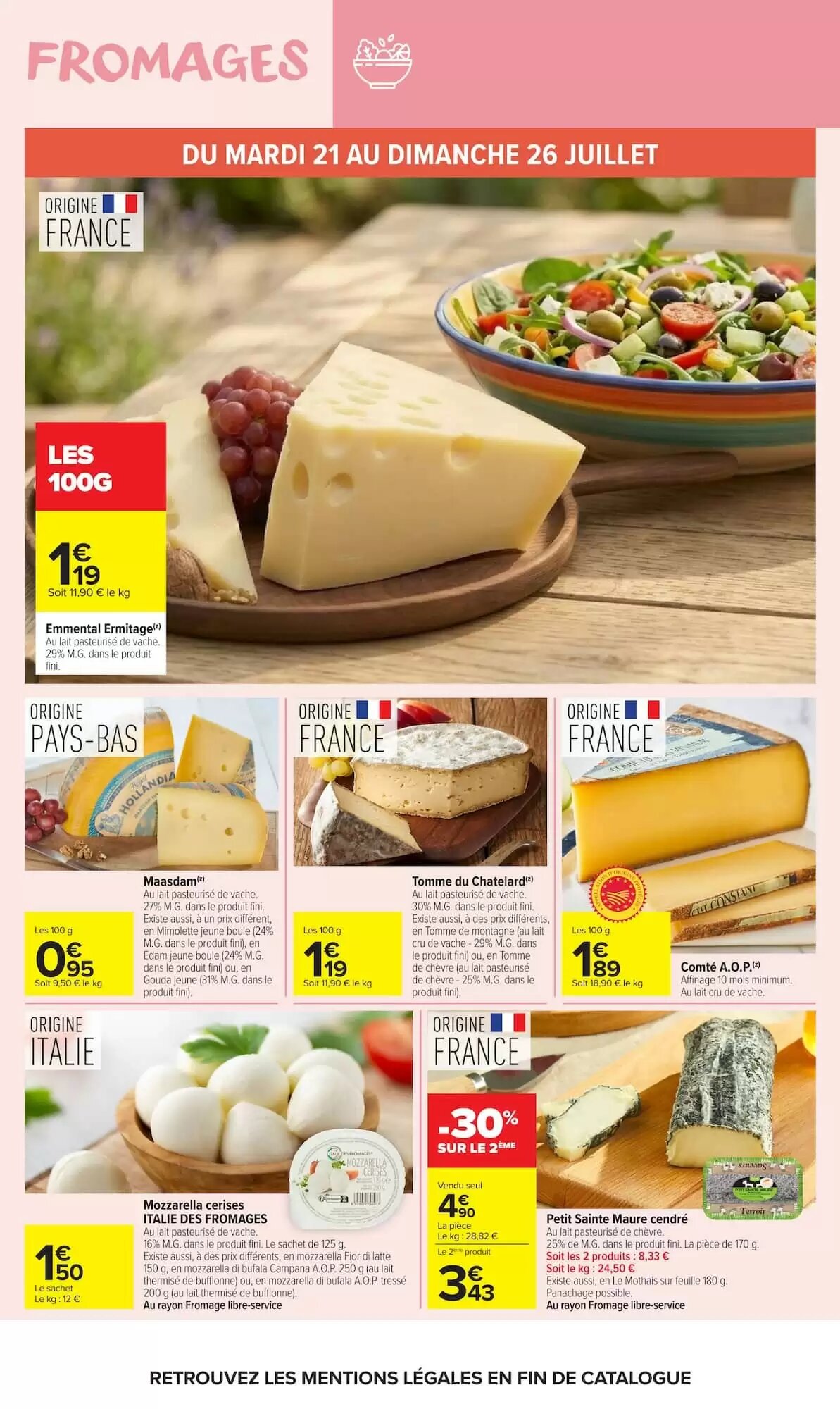 Prospectus promotionnel Carrefour Market valable à partir du 21/07/2026 - Page 8.