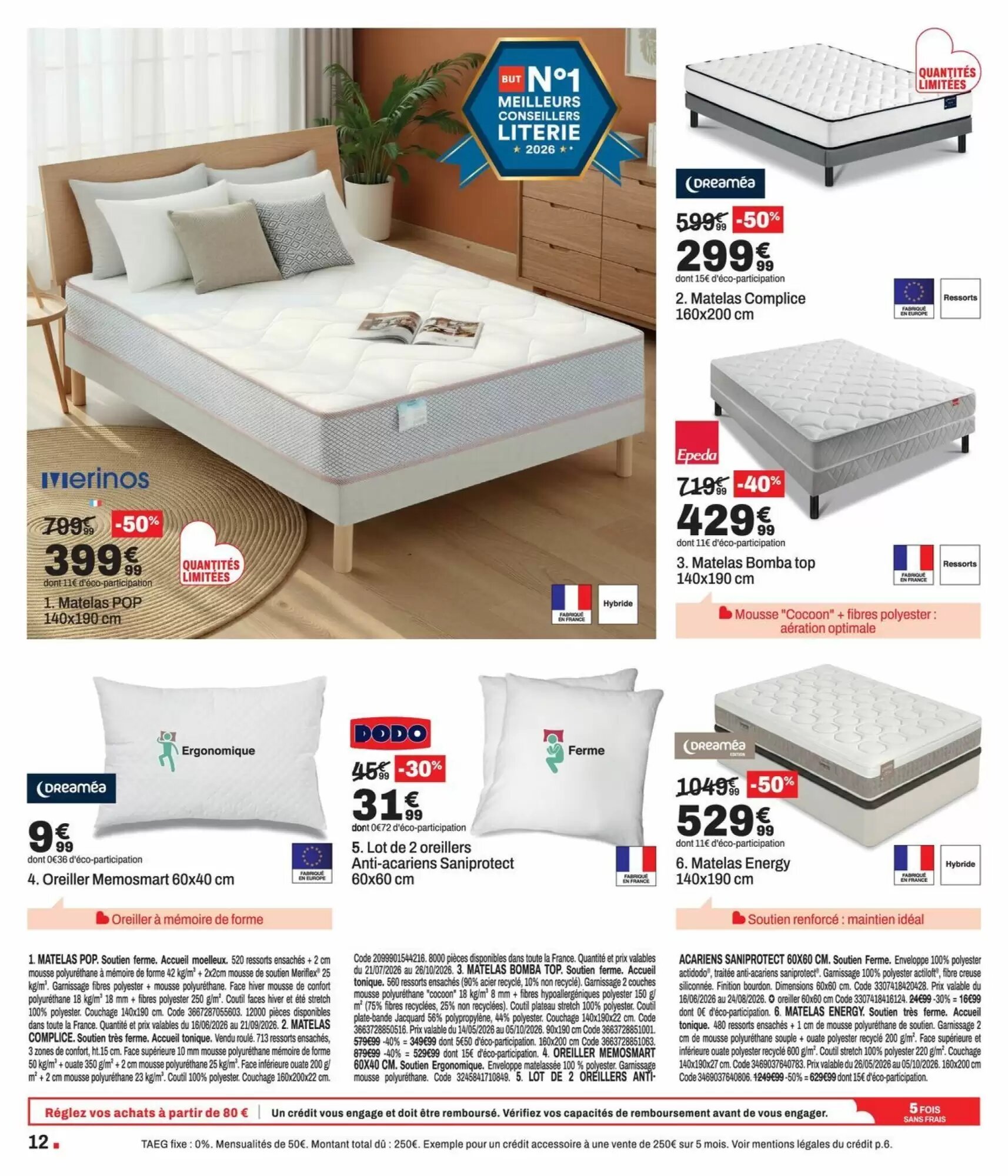 Prospectus promotionnel BUT valable à partir du 21/07/2026 - Page 12.