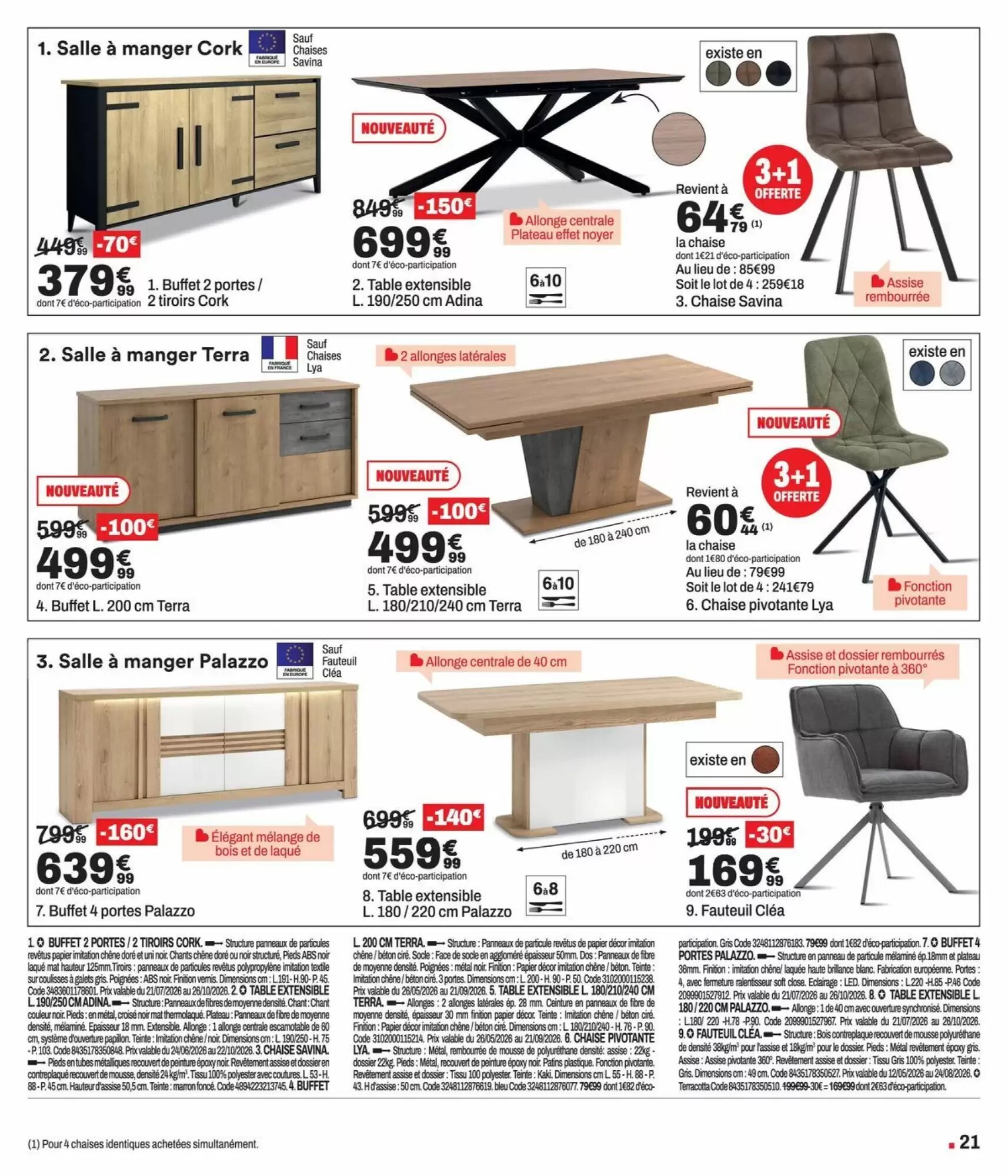 Prospectus promotionnel BUT valable à partir du 21/07/2026 - Page 21.