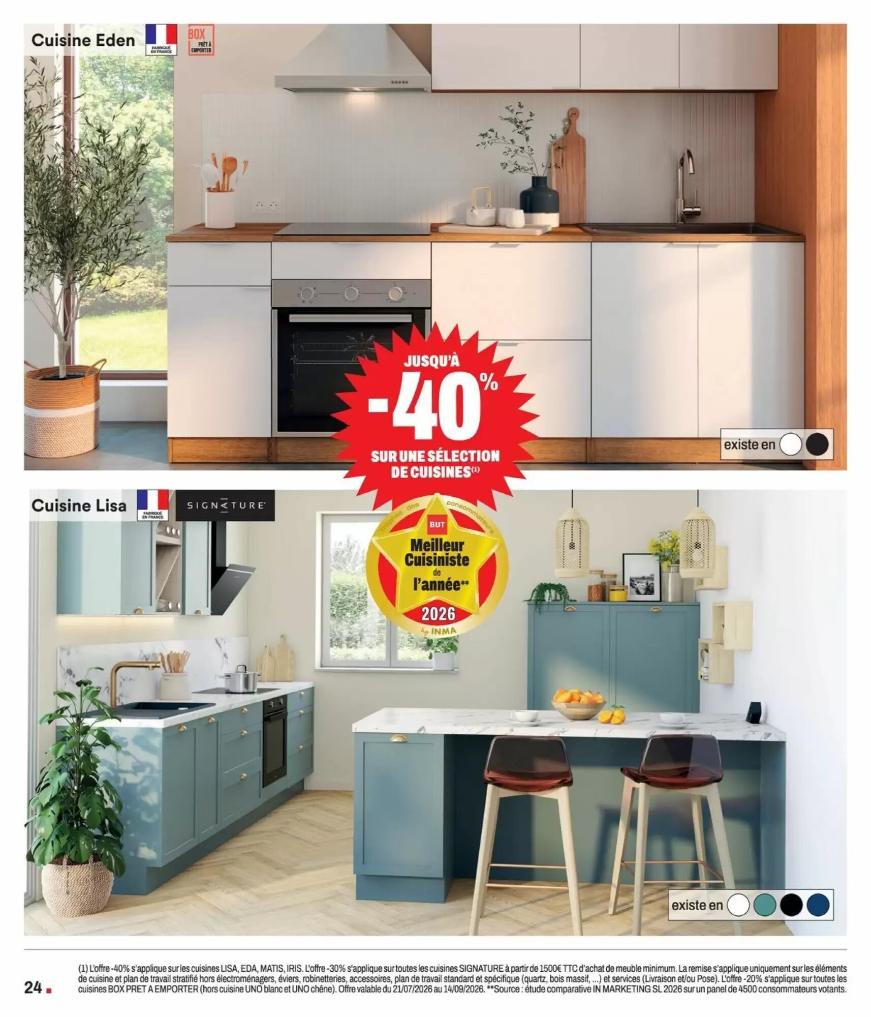 Prospectus promotionnel BUT valable à partir du 21/07/2026 - Page 24.