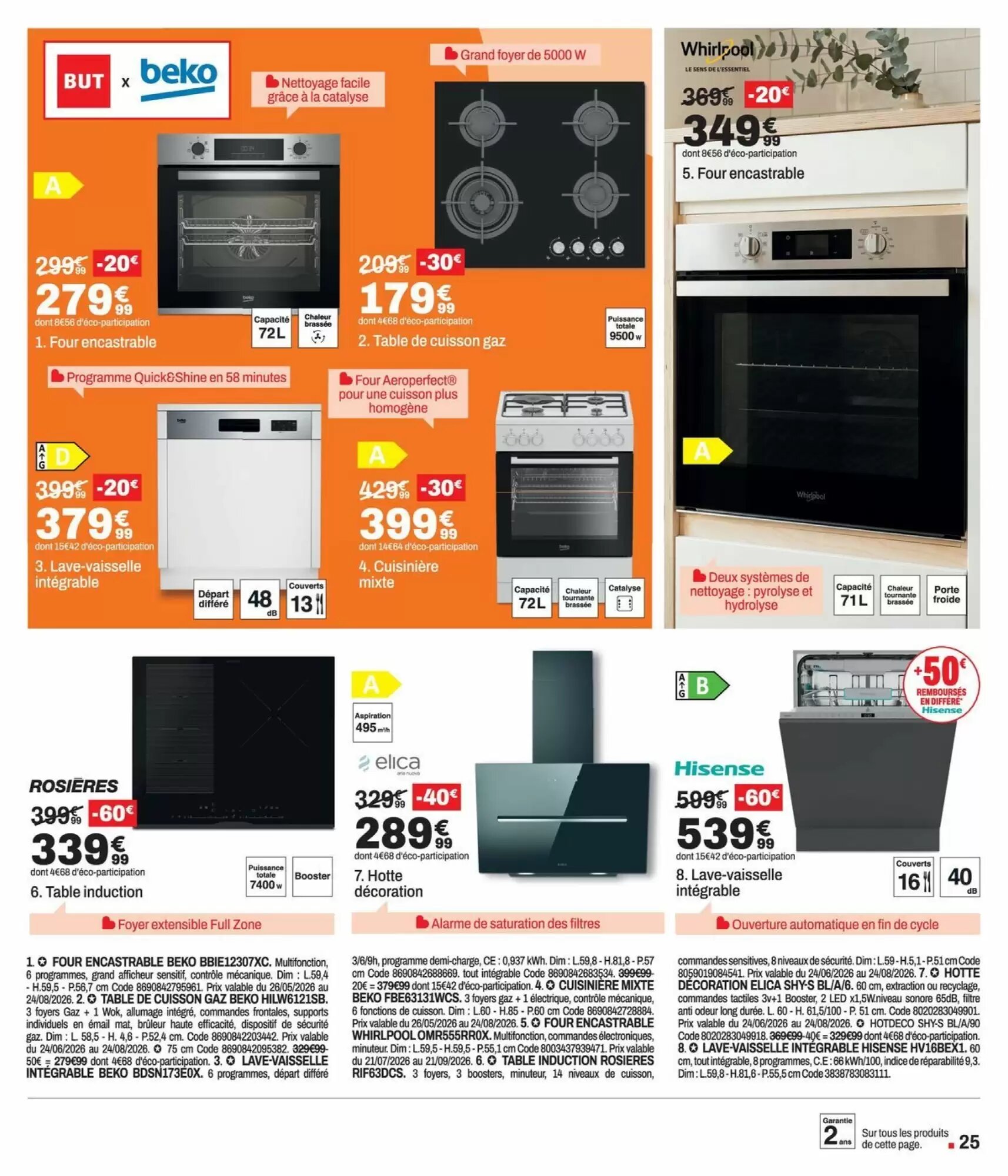 Prospectus promotionnel BUT valable à partir du 21/07/2026 - Page 25.