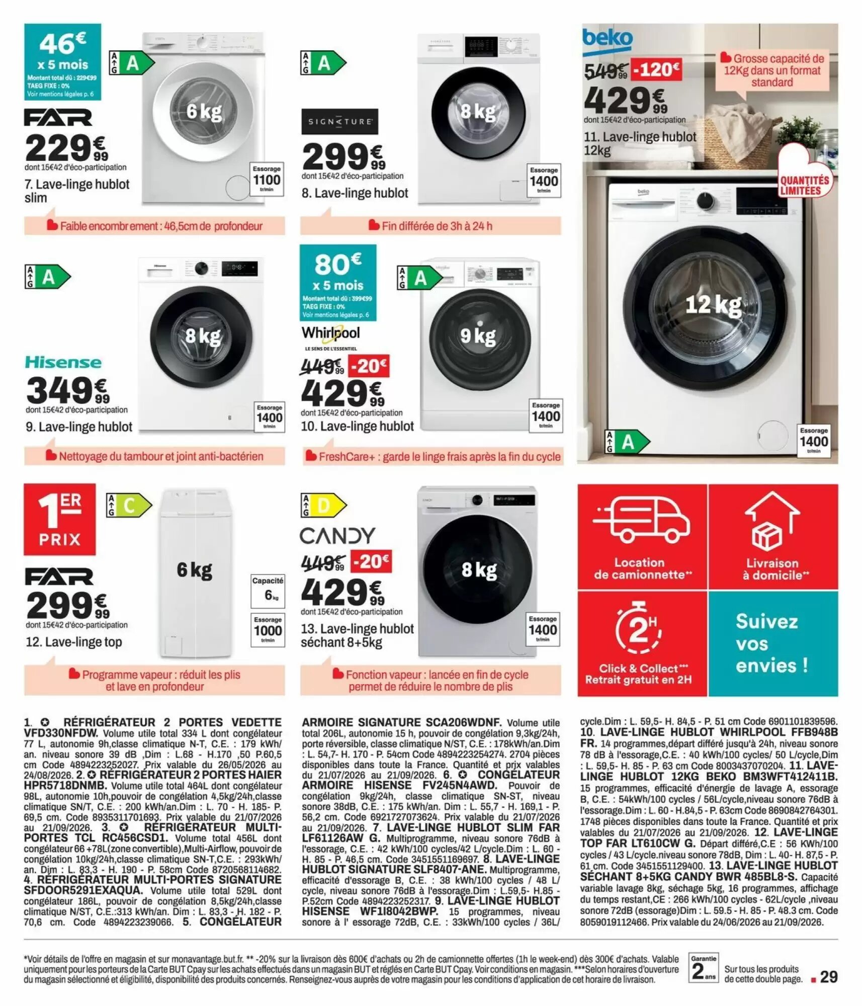 Prospectus promotionnel BUT valable à partir du 21/07/2026 - Page 29.
