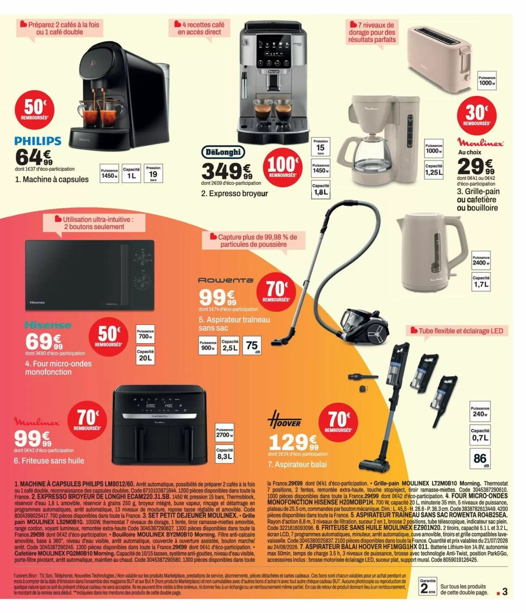 Prospectus promotionnel BUT valable à partir du 21/07/2026 - Page 3.
