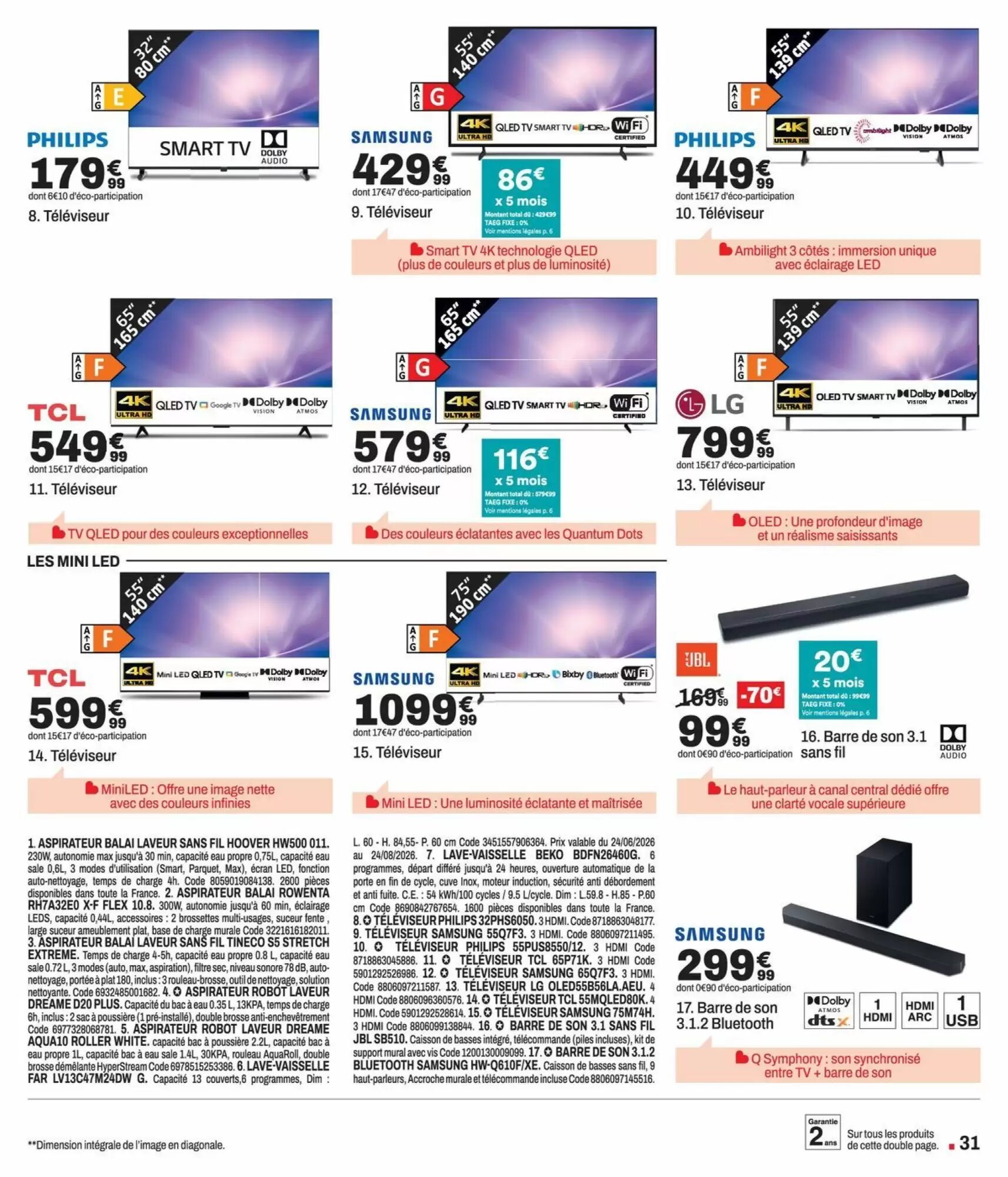 Prospectus promotionnel BUT valable à partir du 21/07/2026 - Page 31.