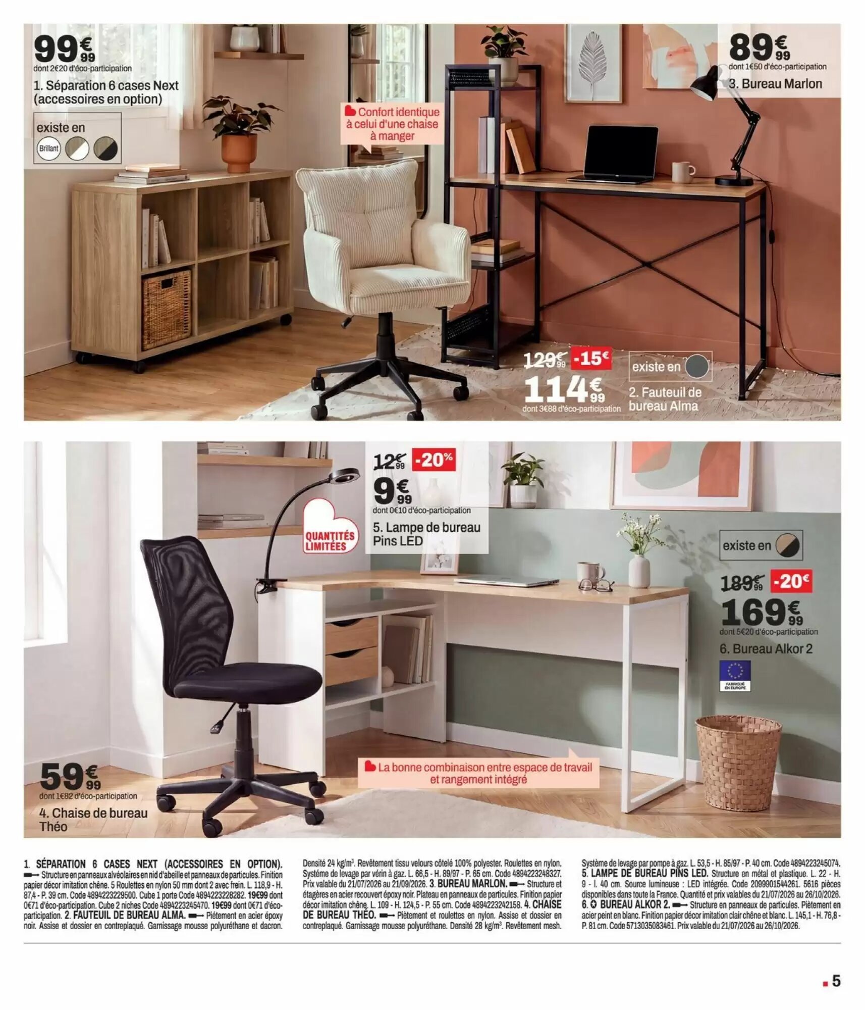 Prospectus promotionnel BUT valable à partir du 21/07/2026 - Page 5.