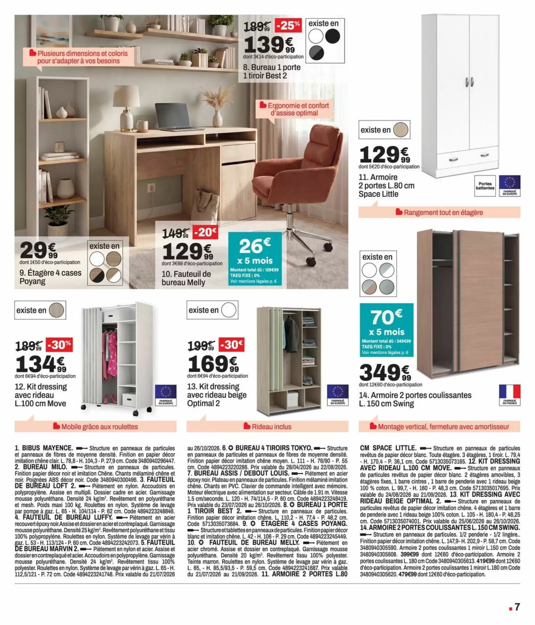 Prospectus promotionnel BUT valable à partir du 21/07/2026 - Page 7.