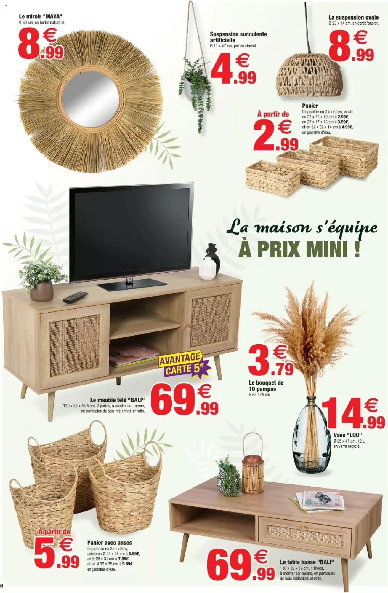 Prospectus promotionnel Bazarland valable à partir du 22/07/2026 - Page 6.