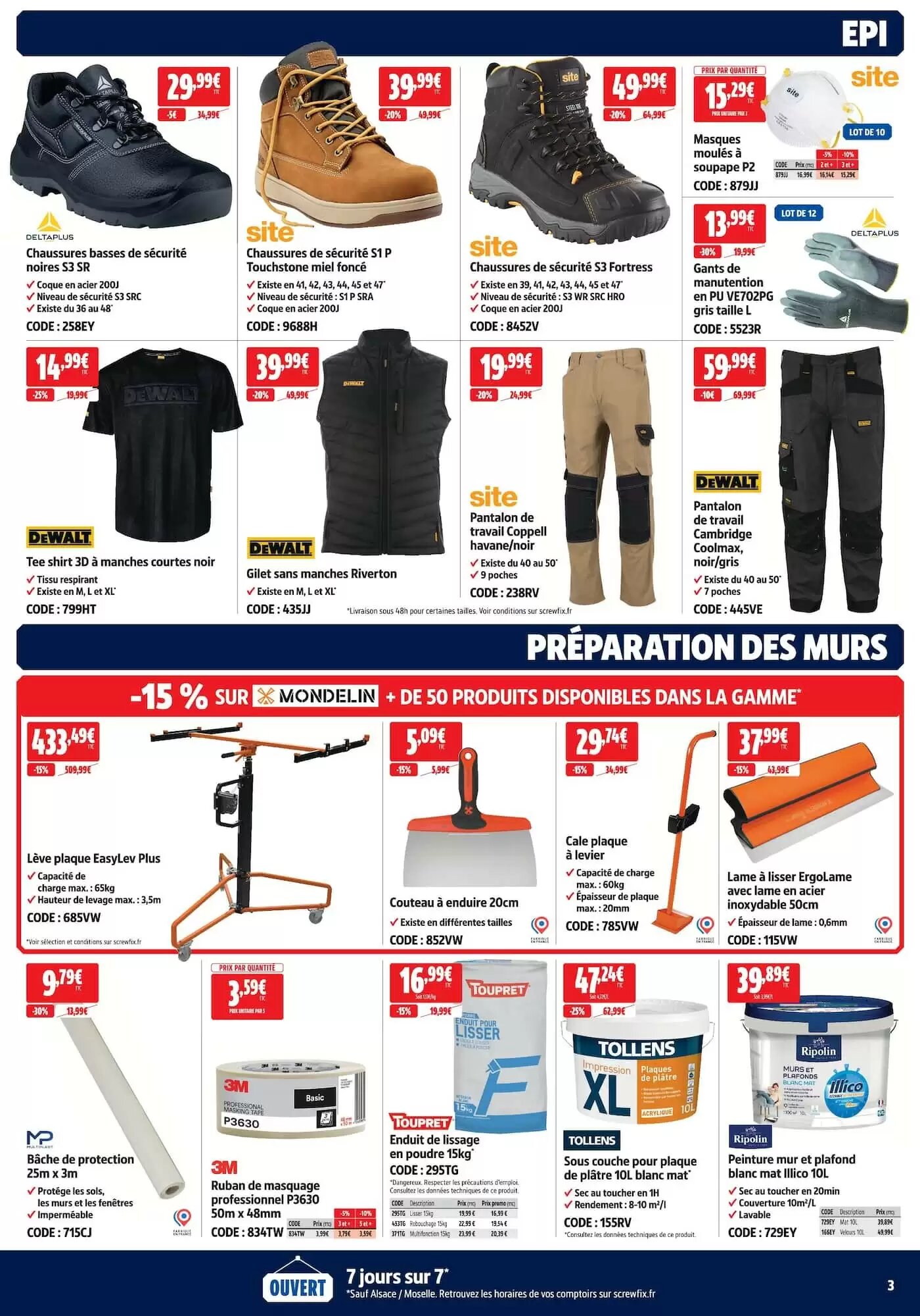 Prospectus promotionnel Screwfix valable à partir du 22/07/2026 - Page 3.