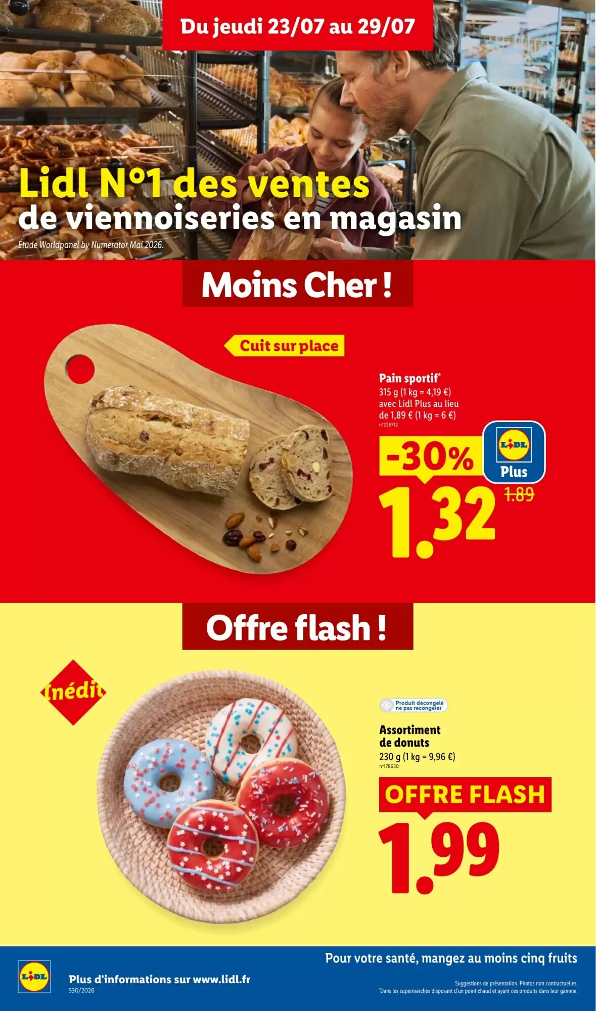 Prospectus promotionnel Lidl valable à partir du 23/07/2026 - Page 10.