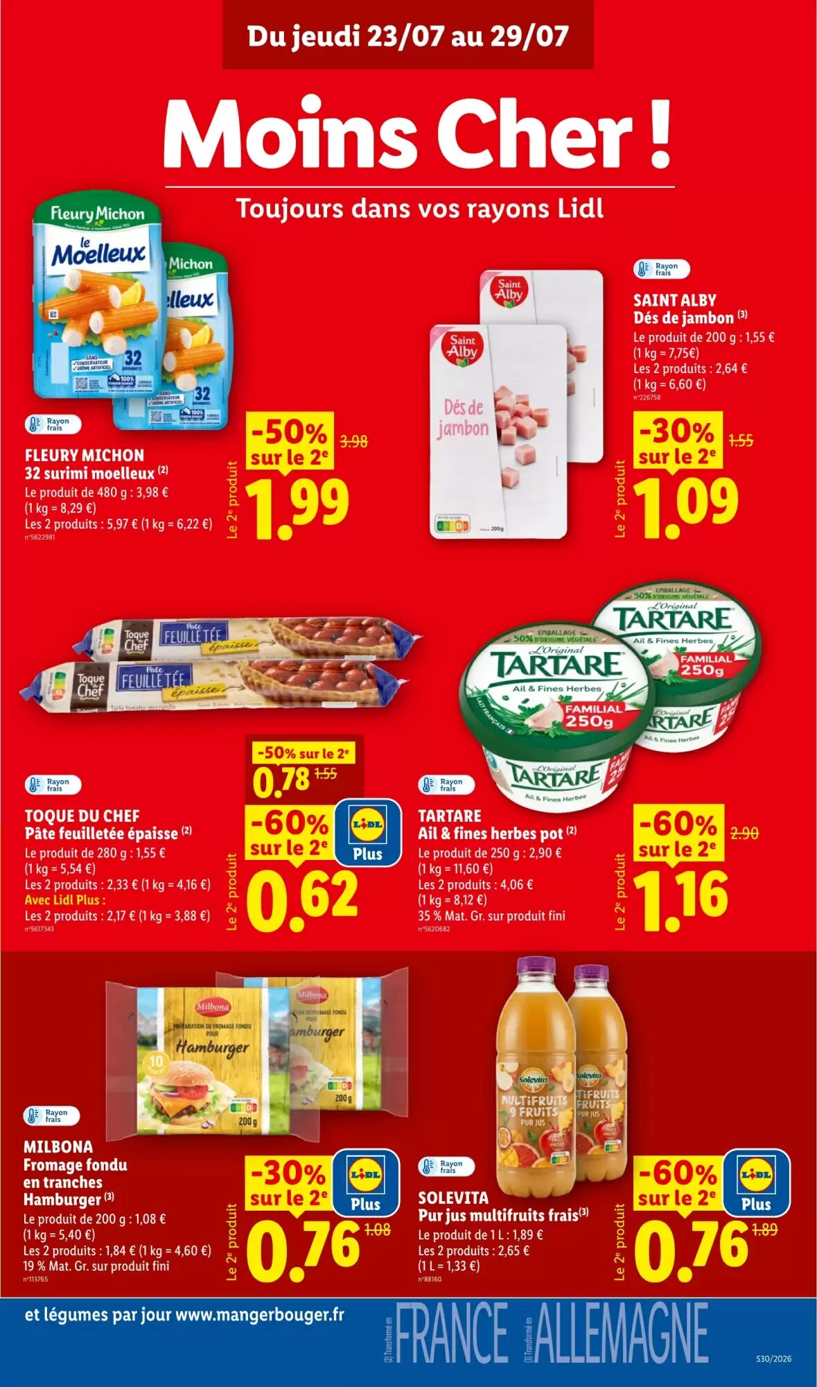 Prospectus promotionnel Lidl valable à partir du 23/07/2026 - Page 11.