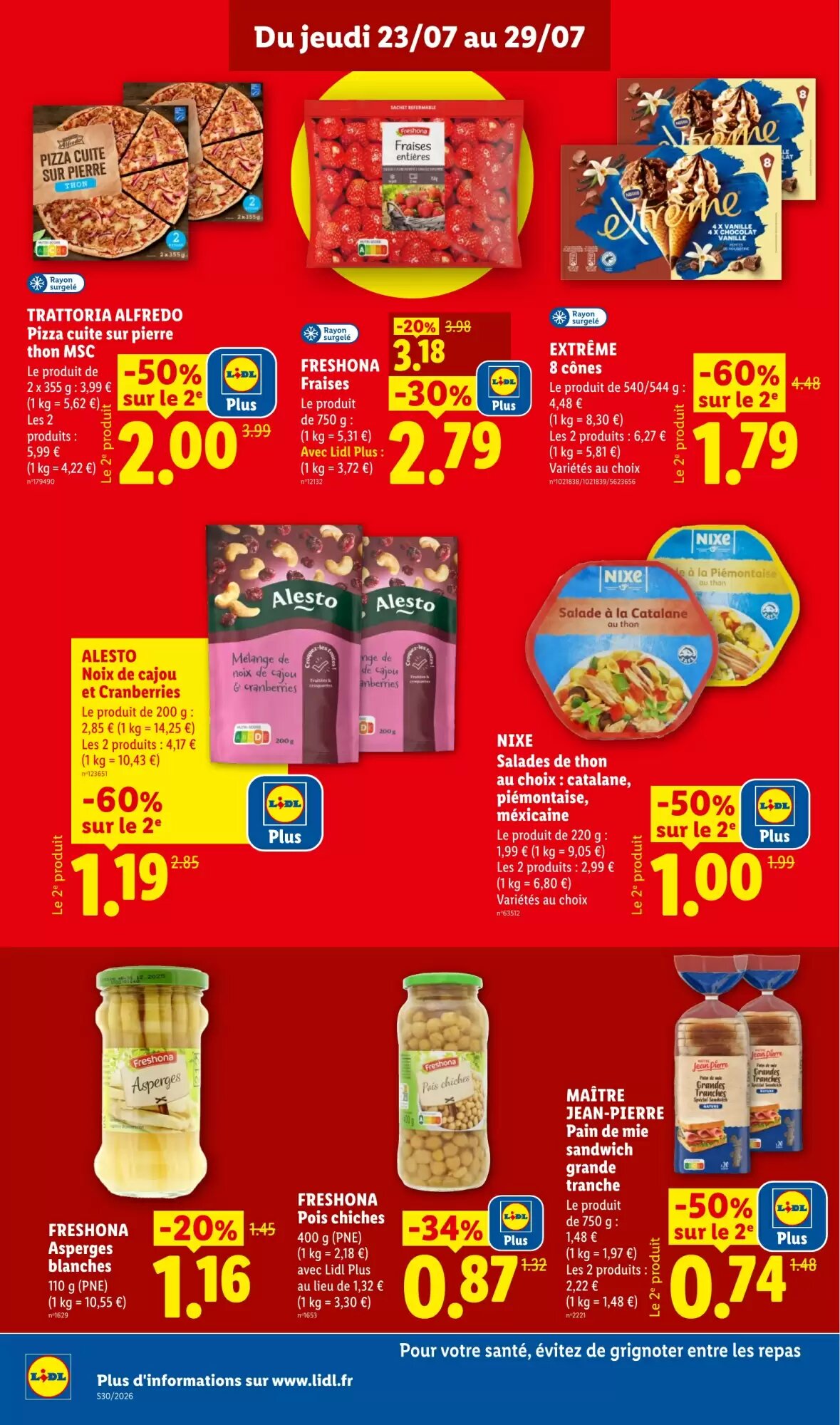 Prospectus promotionnel Lidl valable à partir du 23/07/2026 - Page 12.