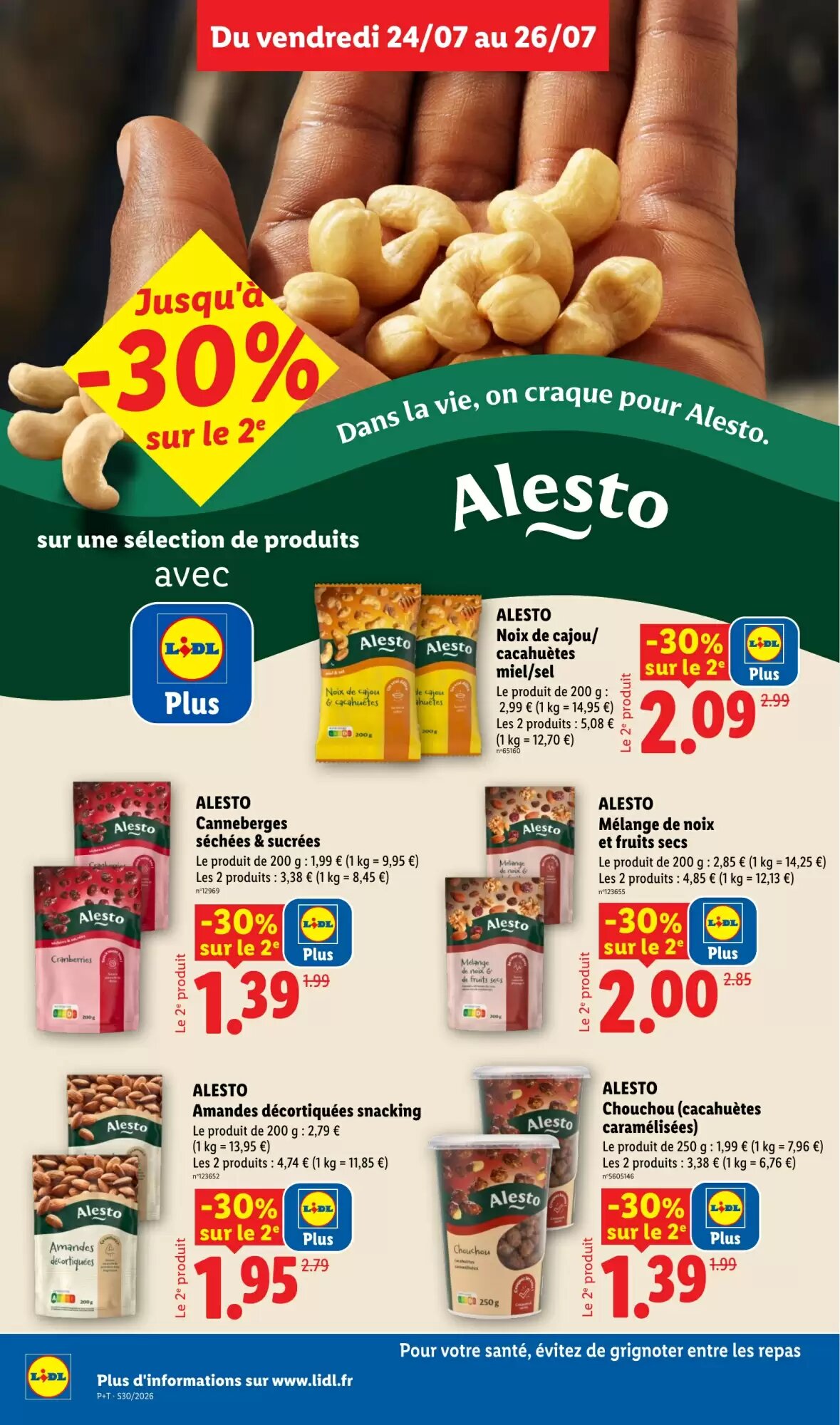 Prospectus promotionnel Lidl valable à partir du 23/07/2026 - Page 14.