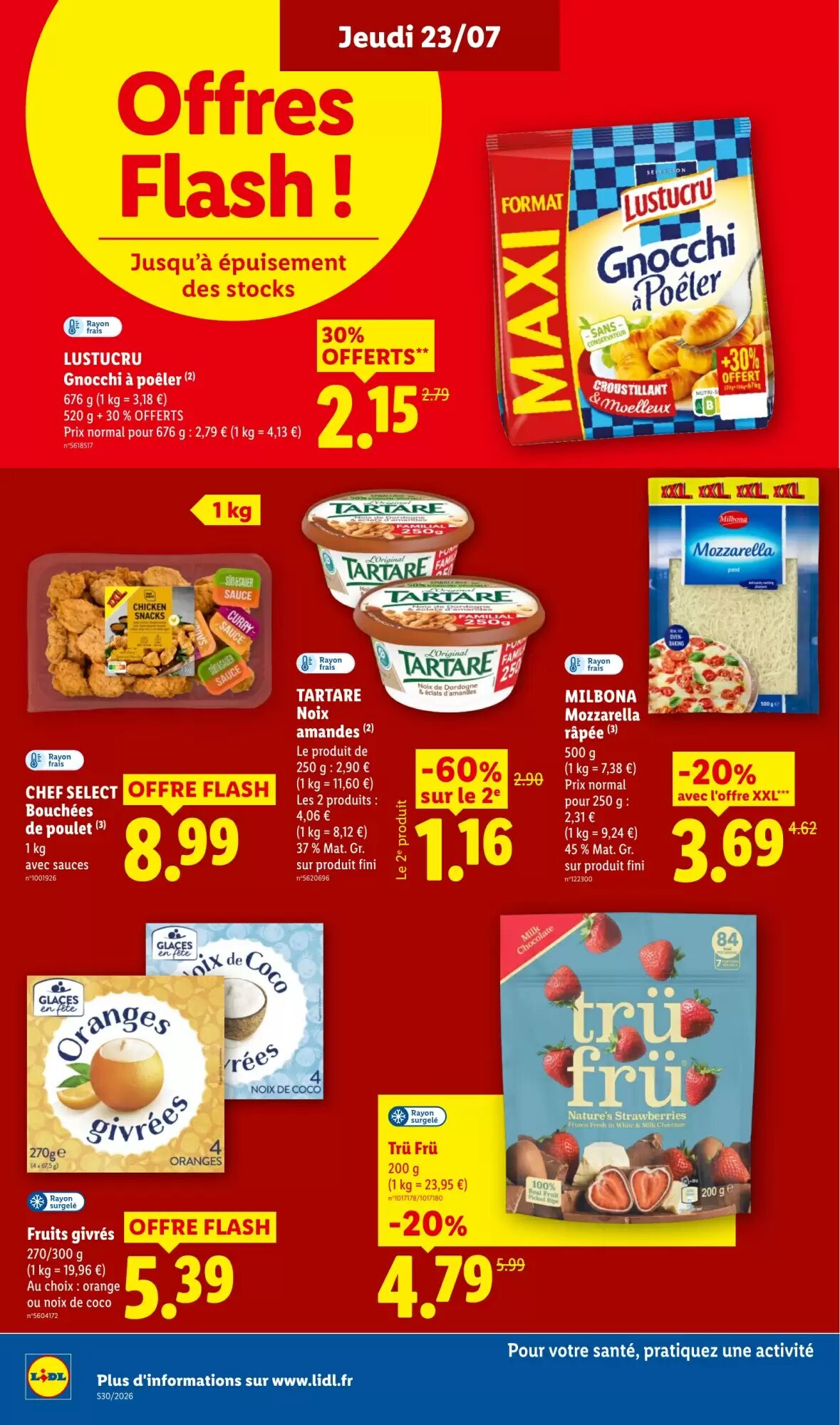 Prospectus promotionnel Lidl valable à partir du 23/07/2026 - Page 16.