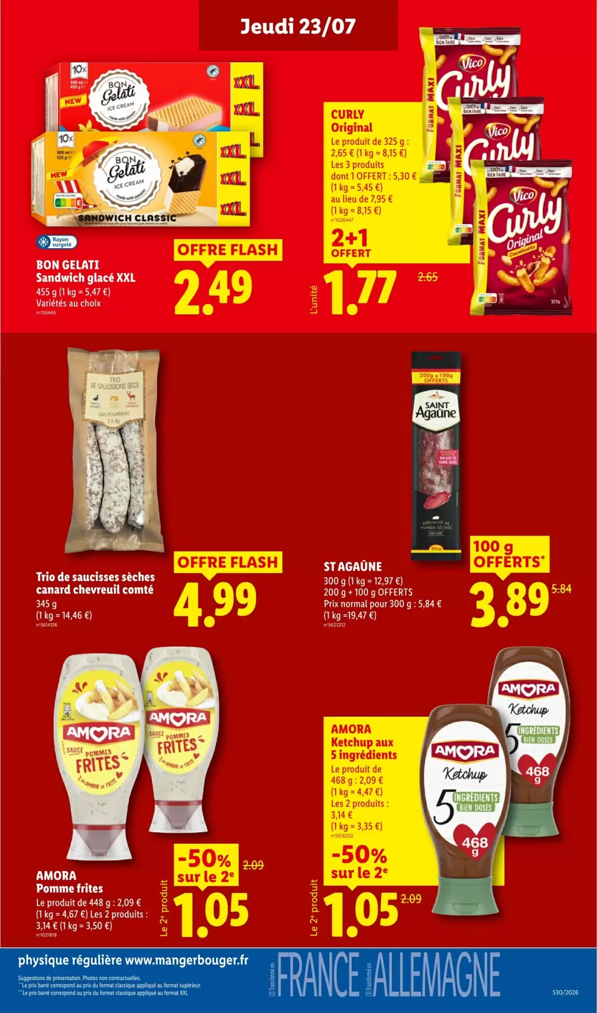 Prospectus promotionnel Lidl valable à partir du 23/07/2026 - Page 17.