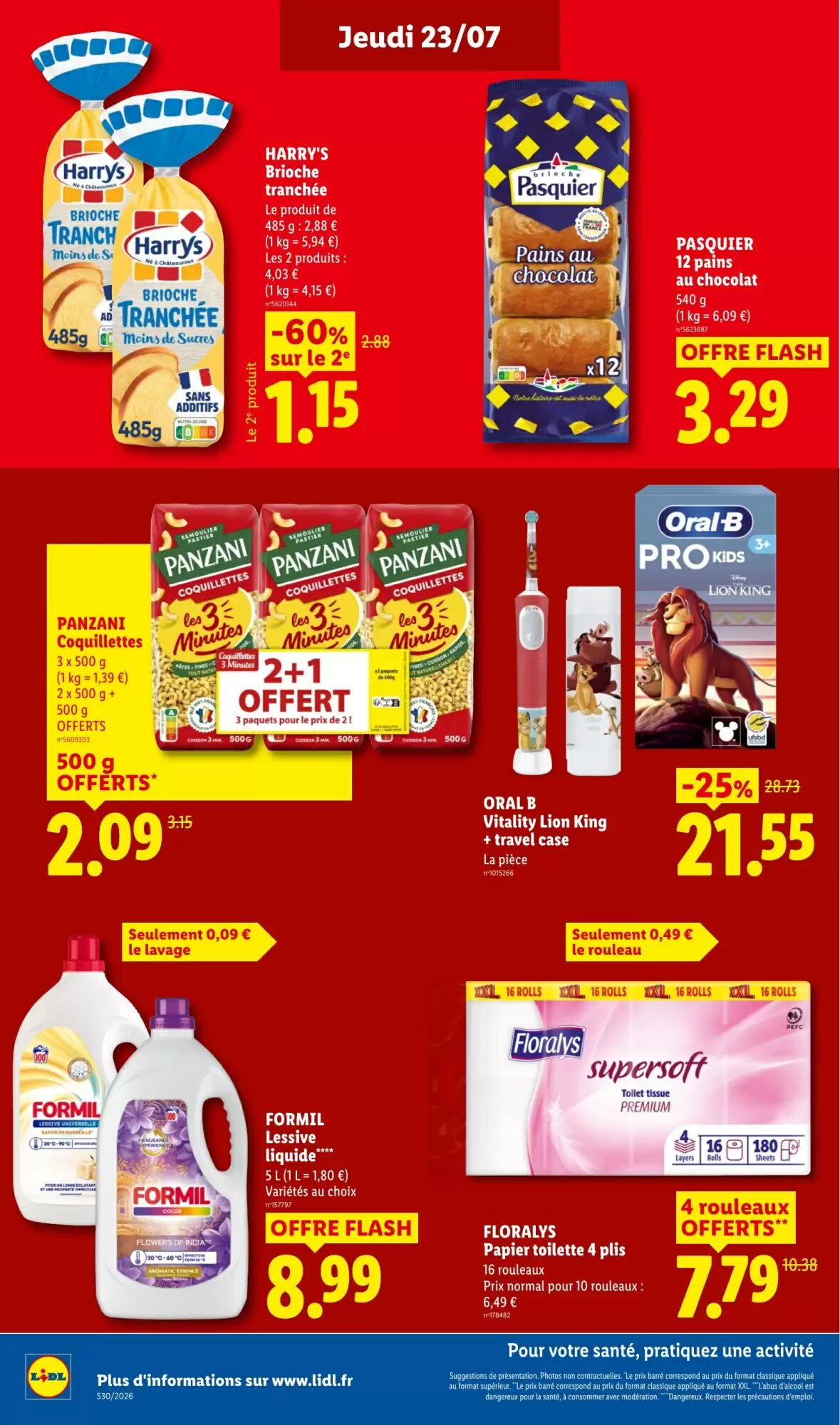 Prospectus promotionnel Lidl valable à partir du 23/07/2026 - Page 18.