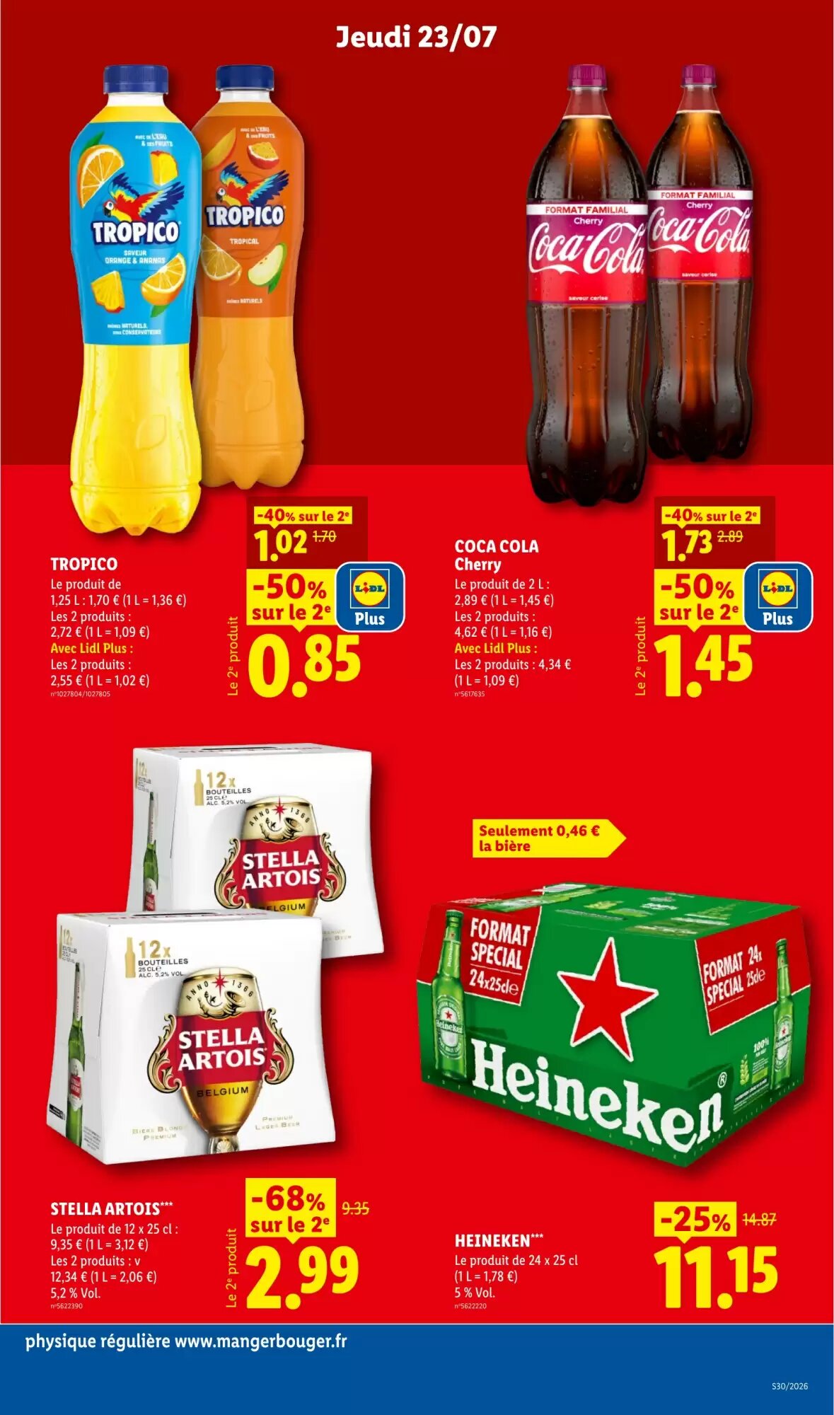 Prospectus promotionnel Lidl valable à partir du 23/07/2026 - Page 19.
