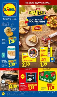 Prospectus promotionnel Lidl valable à partir du 23/07/2026