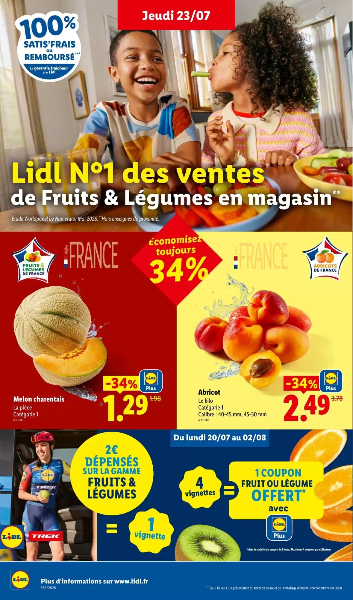 Prospectus promotionnel Lidl valable à partir du 23/07/2026 - Page 2.