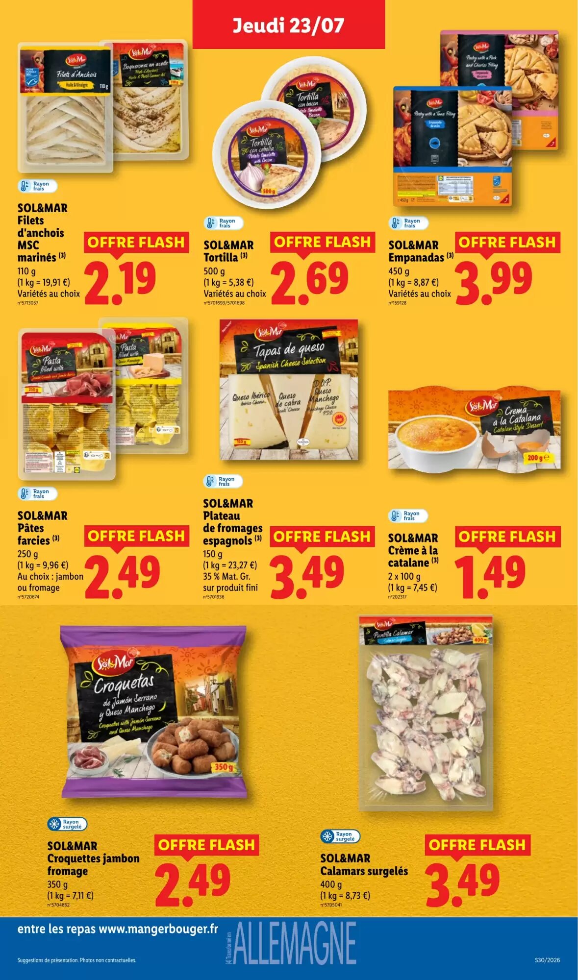 Prospectus promotionnel Lidl valable à partir du 23/07/2026 - Page 21.