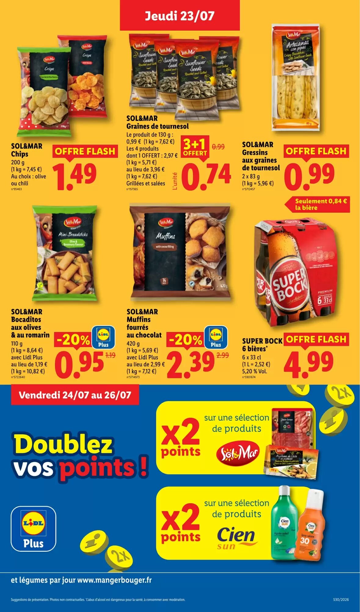 Prospectus promotionnel Lidl valable à partir du 23/07/2026 - Page 23.