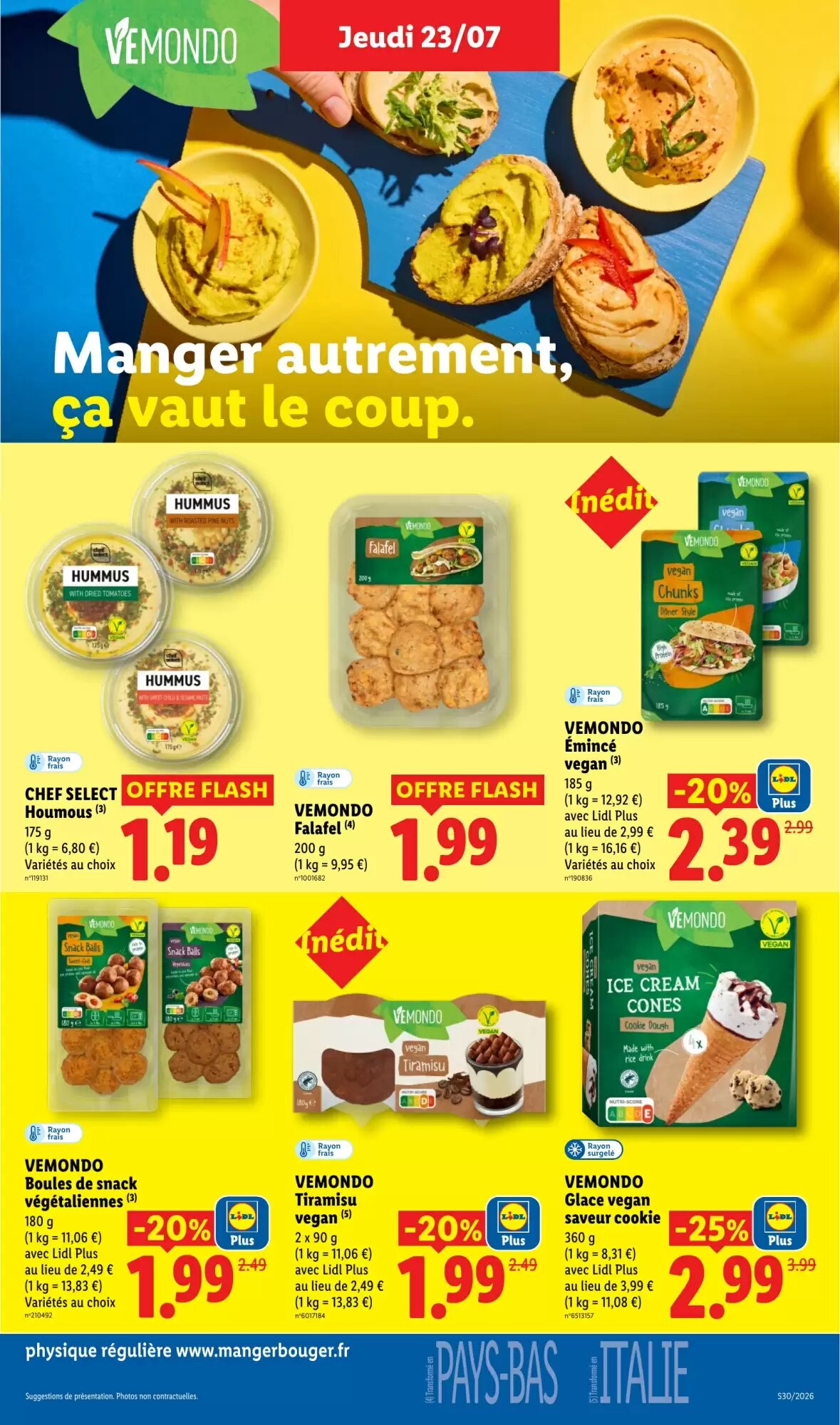 Prospectus promotionnel Lidl valable à partir du 23/07/2026 - Page 25.