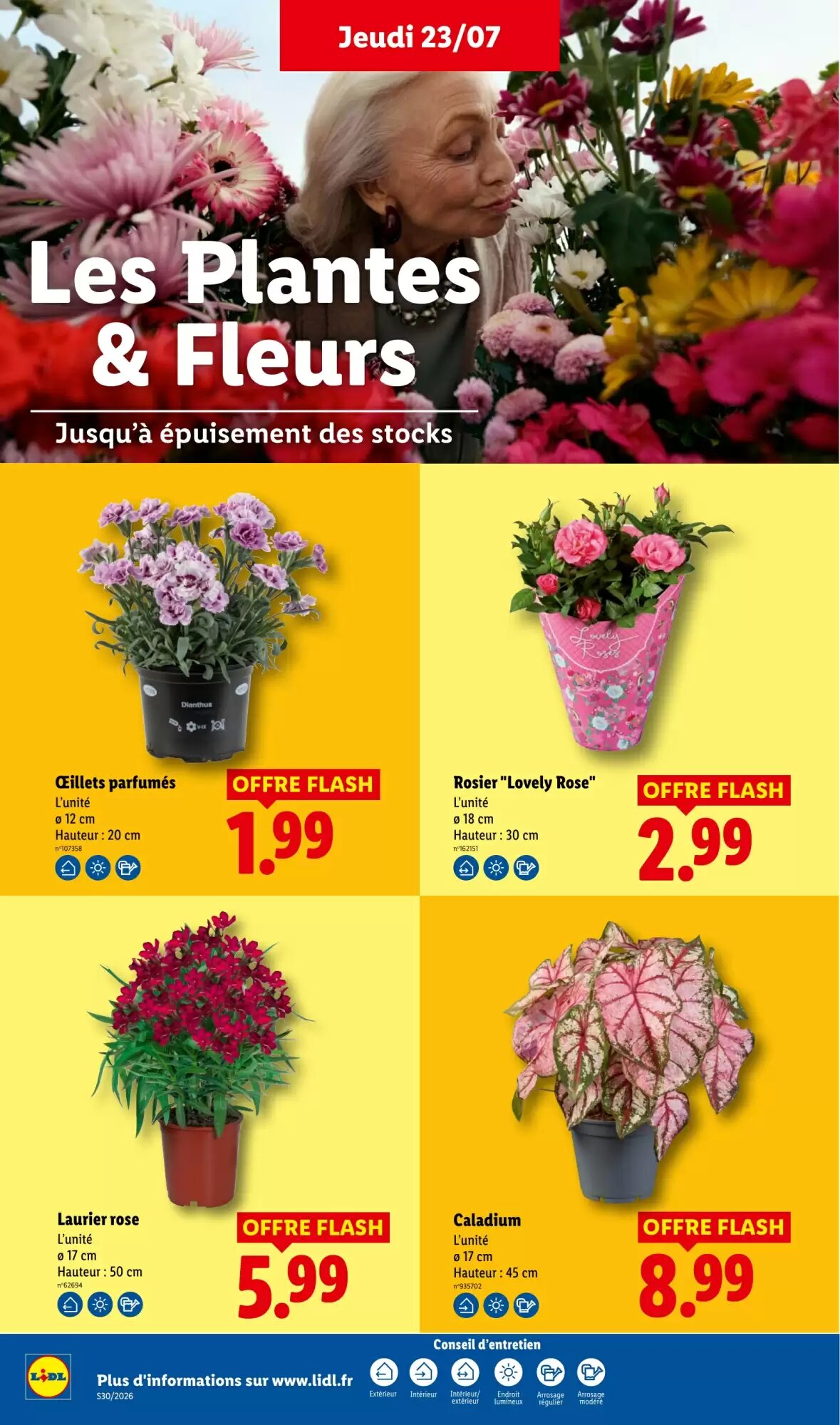 Prospectus promotionnel Lidl valable à partir du 23/07/2026 - Page 28.