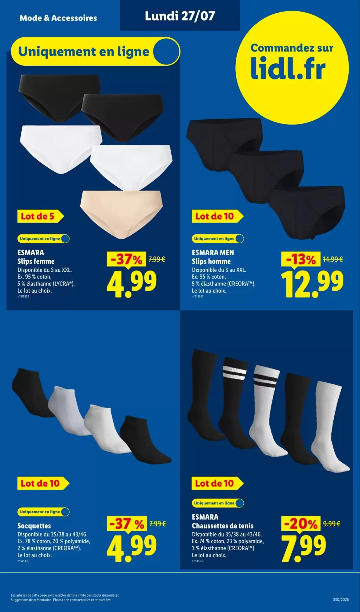 Prospectus promotionnel Lidl valable à partir du 23/07/2026 - Page 51.