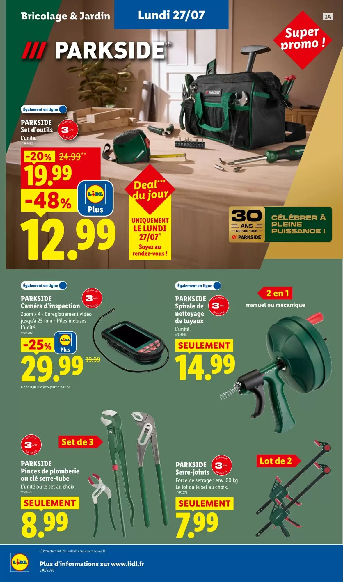 Prospectus promotionnel Lidl valable à partir du 23/07/2026 - Page 54.