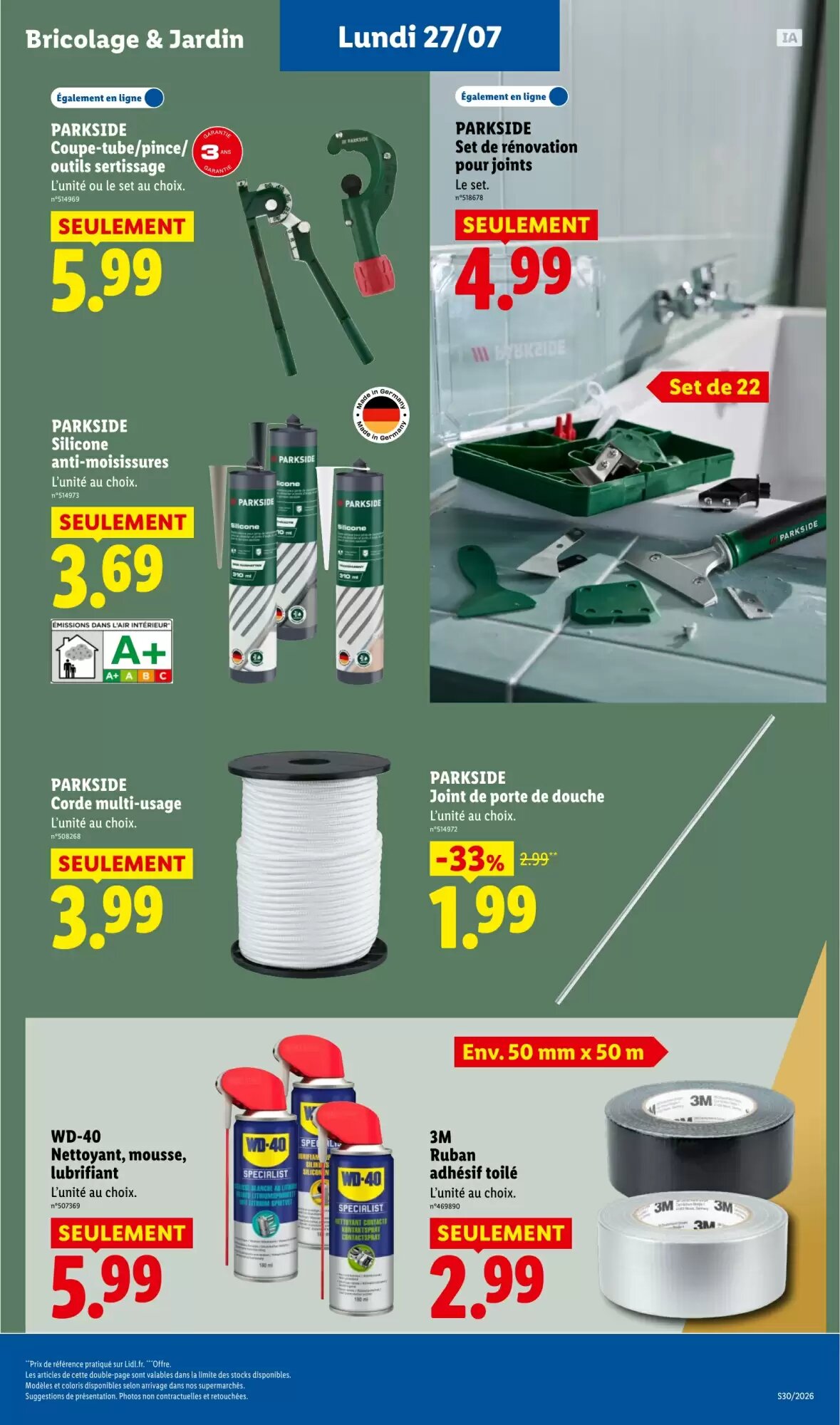 Prospectus promotionnel Lidl valable à partir du 23/07/2026 - Page 55.