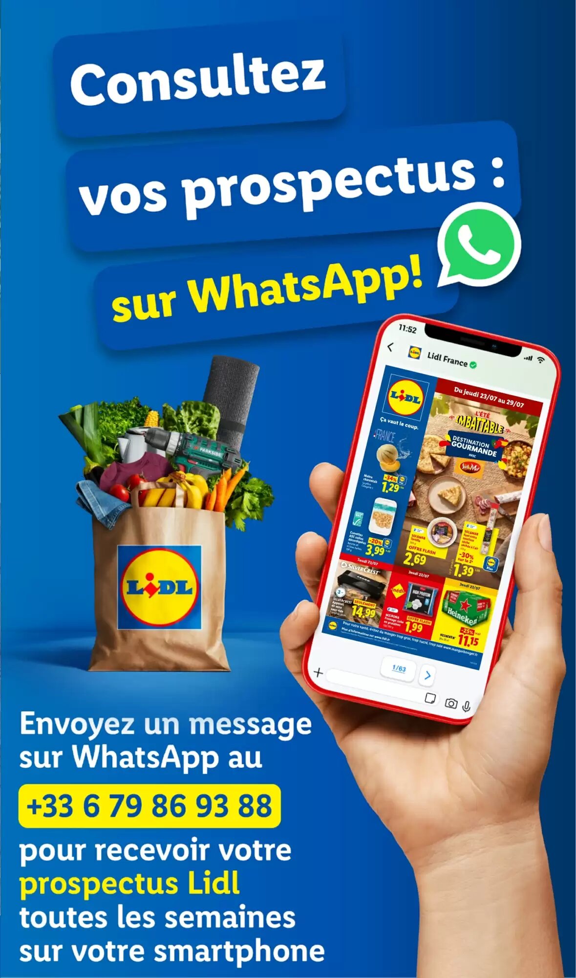 Prospectus promotionnel Lidl valable à partir du 23/07/2026 - Page 61.