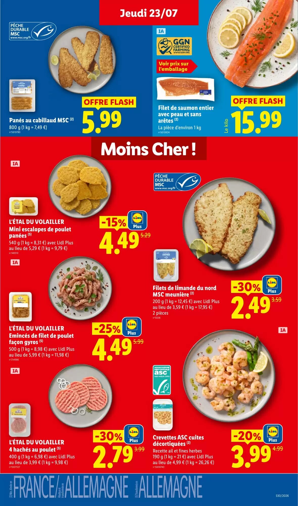 Prospectus promotionnel Lidl valable à partir du 23/07/2026 - Page 8.