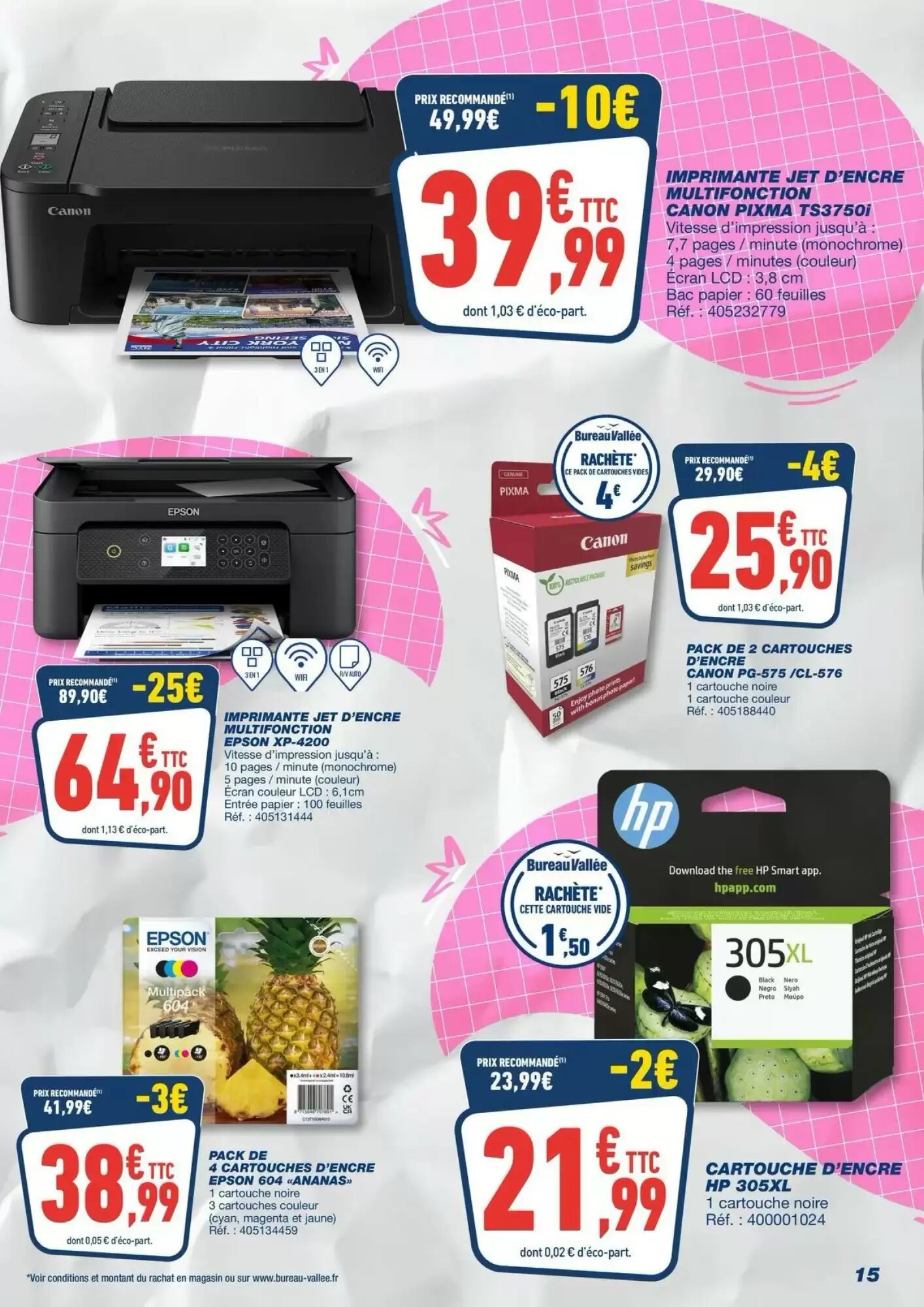 Prospectus promotionnel Bureau Vallée valable à partir du 26/07/2026 - Page 15.