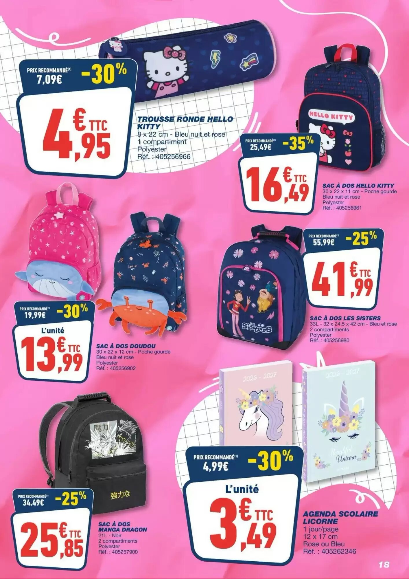 Prospectus promotionnel Bureau Vallée valable à partir du 26/07/2026 - Page 18.