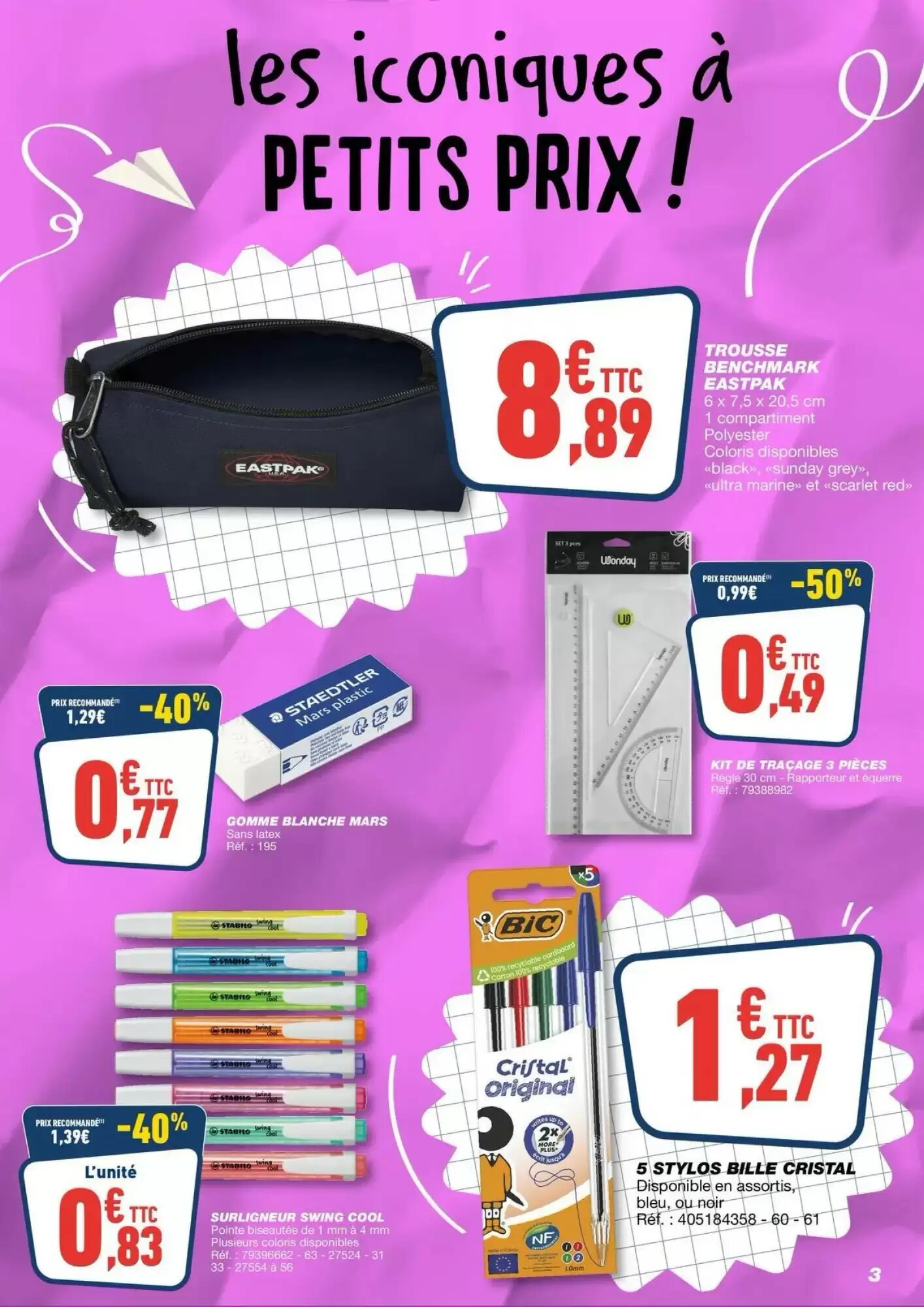 Prospectus promotionnel Bureau Vallée valable à partir du 26/07/2026 - Page 3.