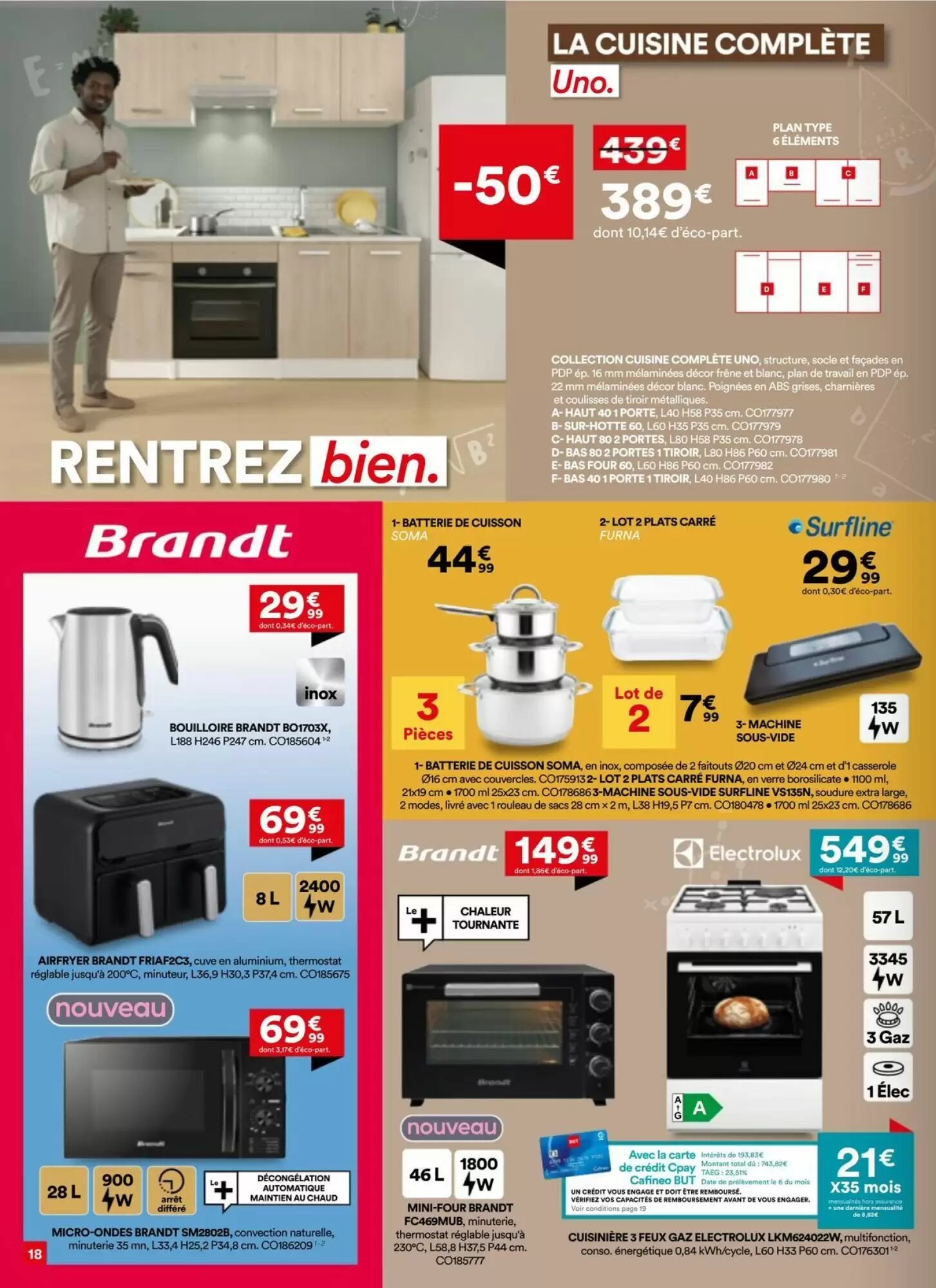 Prospectus promotionnel BUT valable à partir du 27/07/2026 - Page 18.