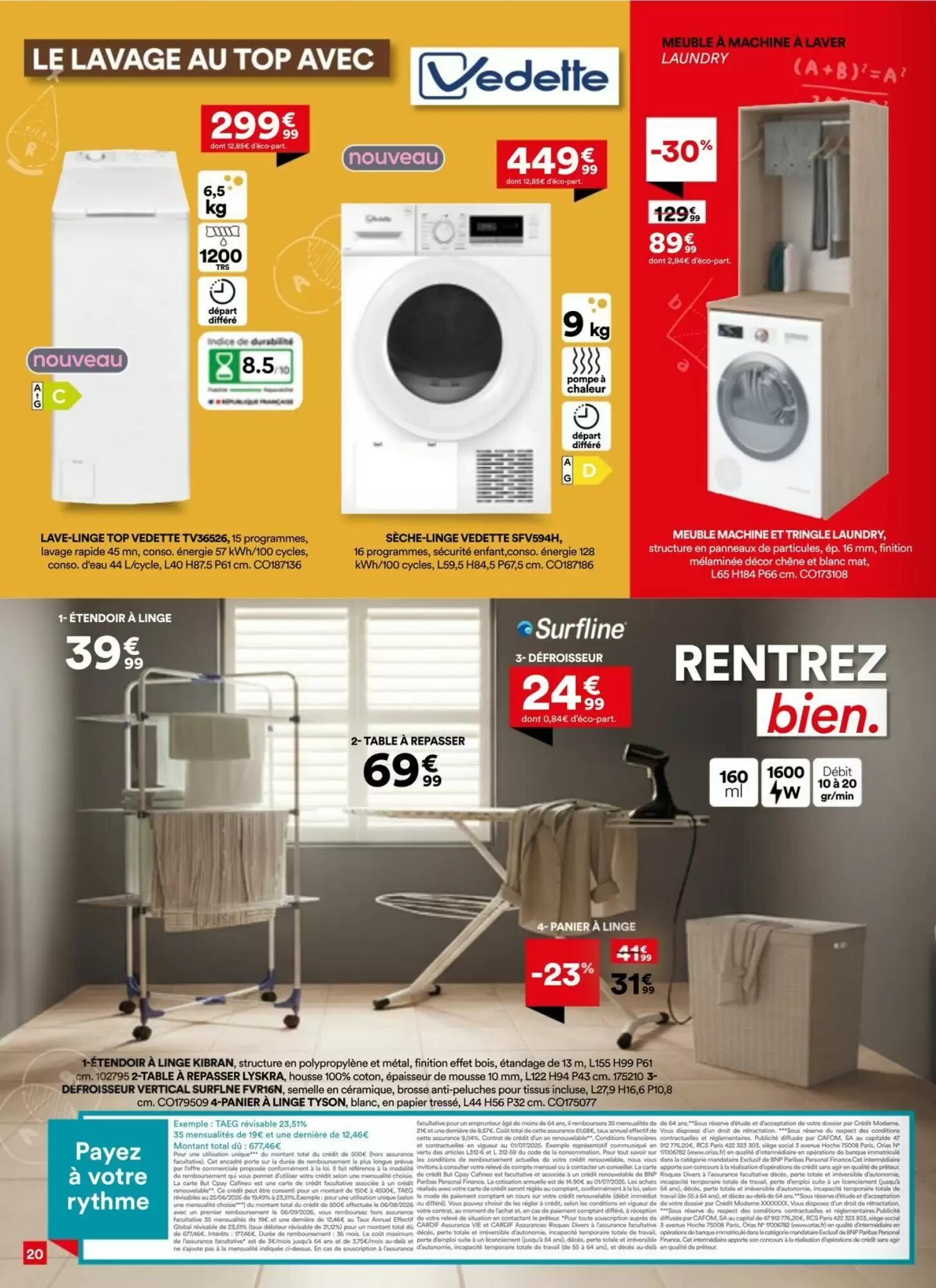 Prospectus promotionnel BUT valable à partir du 27/07/2026 - Page 20.