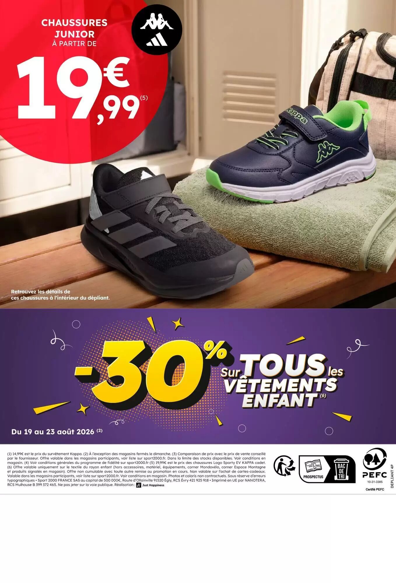 Prospectus promotionnel Sport 2000 valable à partir du 27/07/2026 - Page 4.