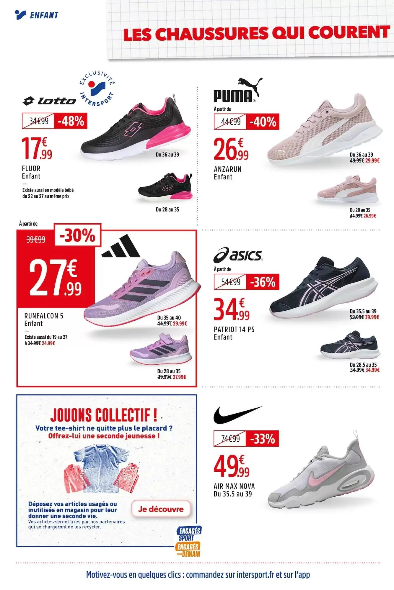 Prospectus promotionnel Intersport valable à partir du 27/07/2026 - Page 12.