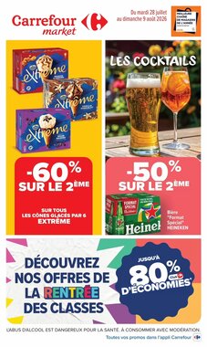Prospectus promotionnel Carrefour Market valable à partir du 28/07/2026