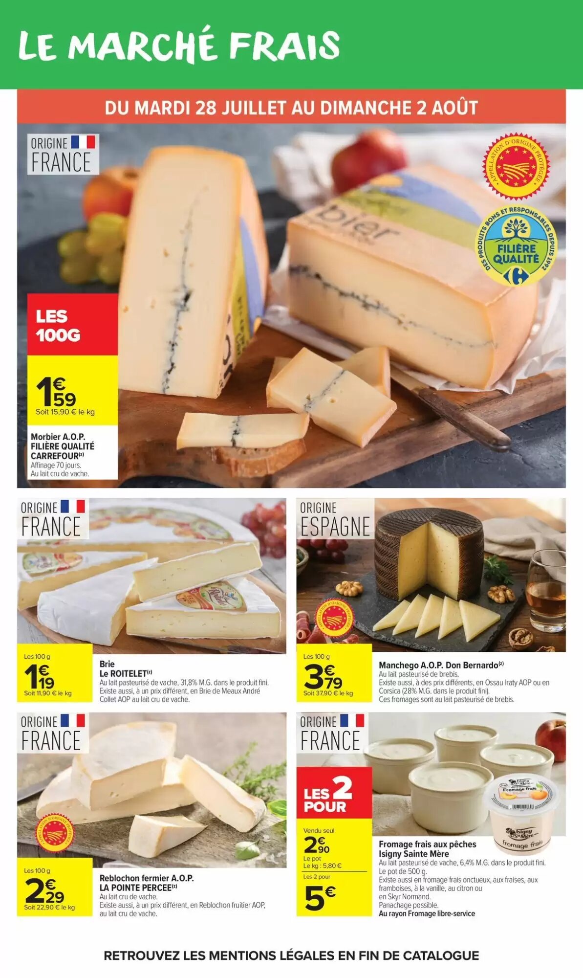 Prospectus promotionnel Carrefour Market valable à partir du 28/07/2026 - Page 21.